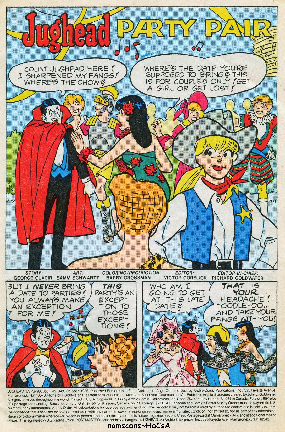 Read online Jughead (1965) comic -  Issue #348 - 3