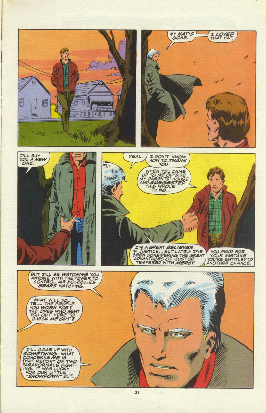 Read online Justice (1986) comic -  Issue #24 - 23