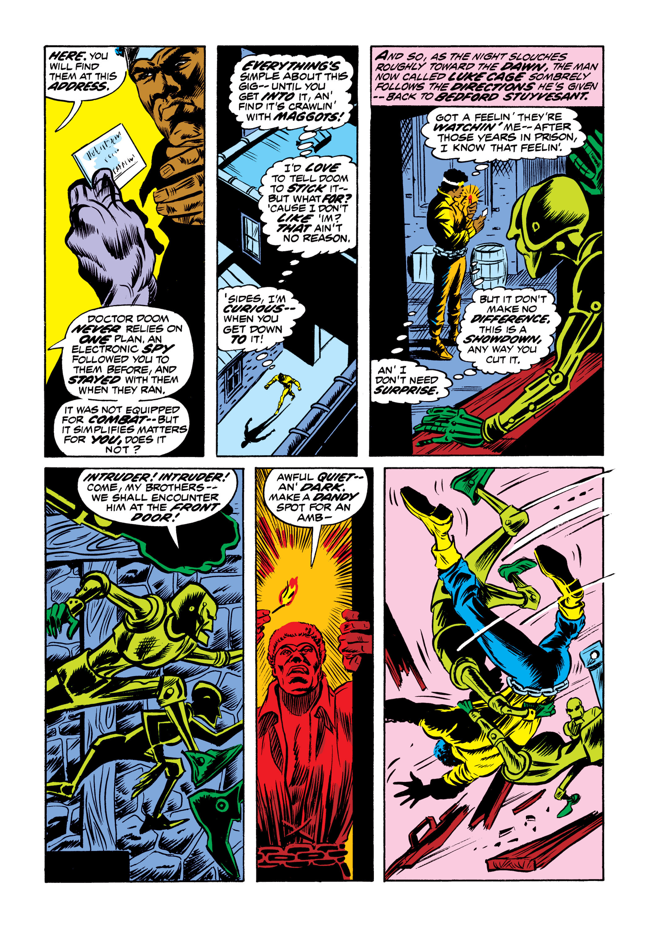 Read online Marvel Masterworks: Luke Cage, Hero For Hire comic -  Issue # TPB (Part 2) - 71