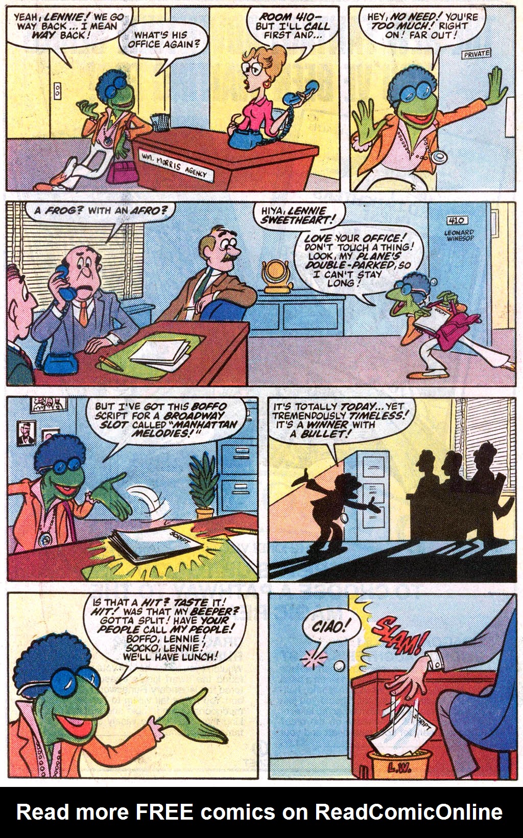 Read online The Muppets Take Manhattan comic -  Issue #2 - 7