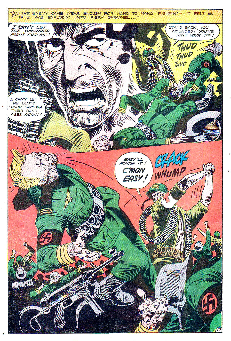 Read online Our Army at War (1952) comic -  Issue #174 - 22
