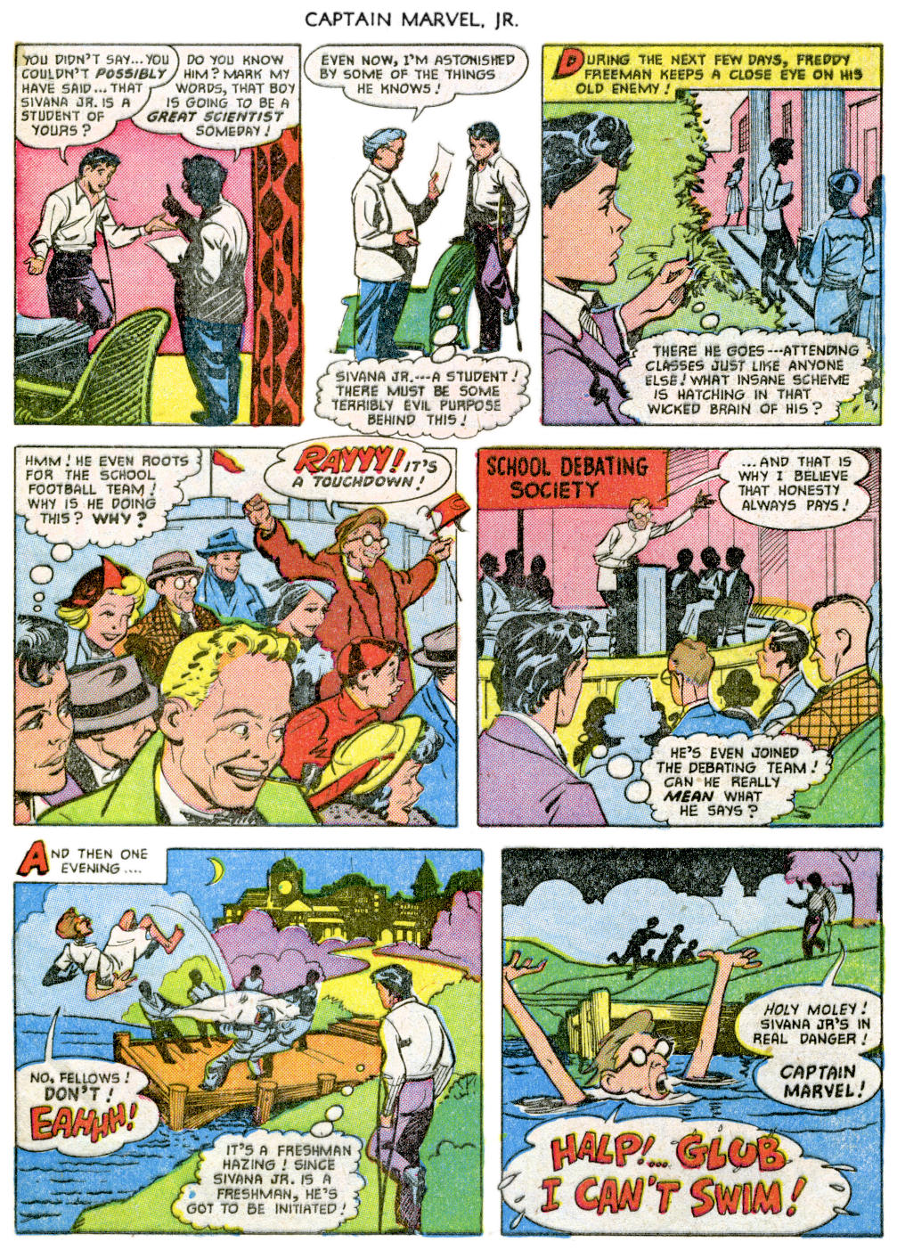 Read online Captain Marvel, Jr. comic -  Issue #100 - 5