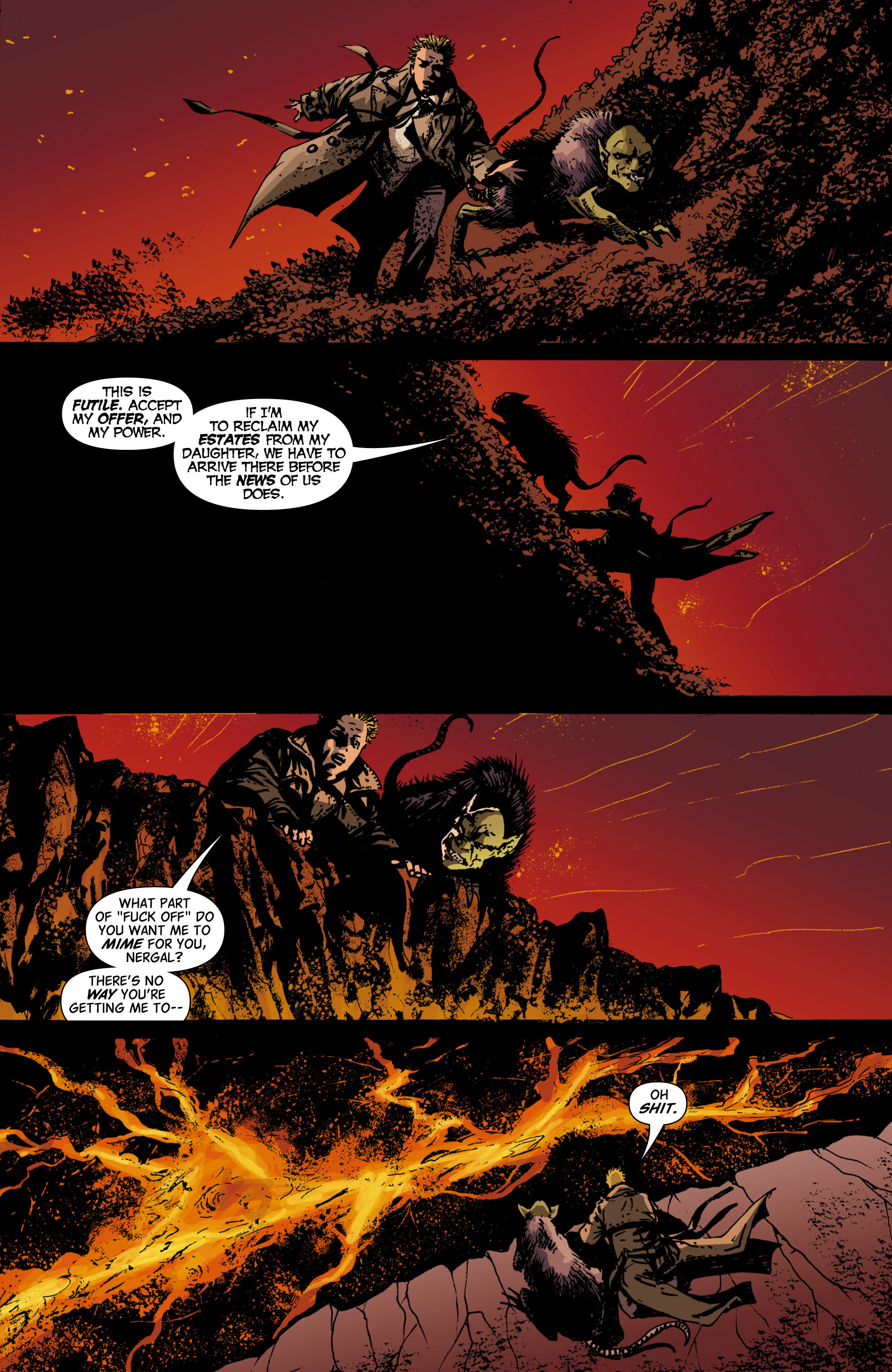 Read online Hellblazer comic -  Issue #208 - 12