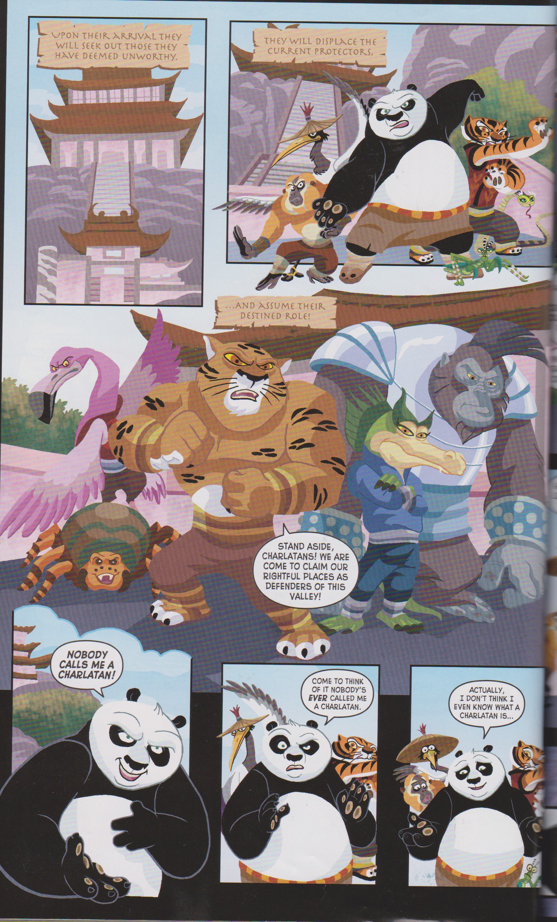 Read online Kung Fu Panda Everyone is Kung Fu Fighting comic -  Issue # TPB (Part 2) - 2