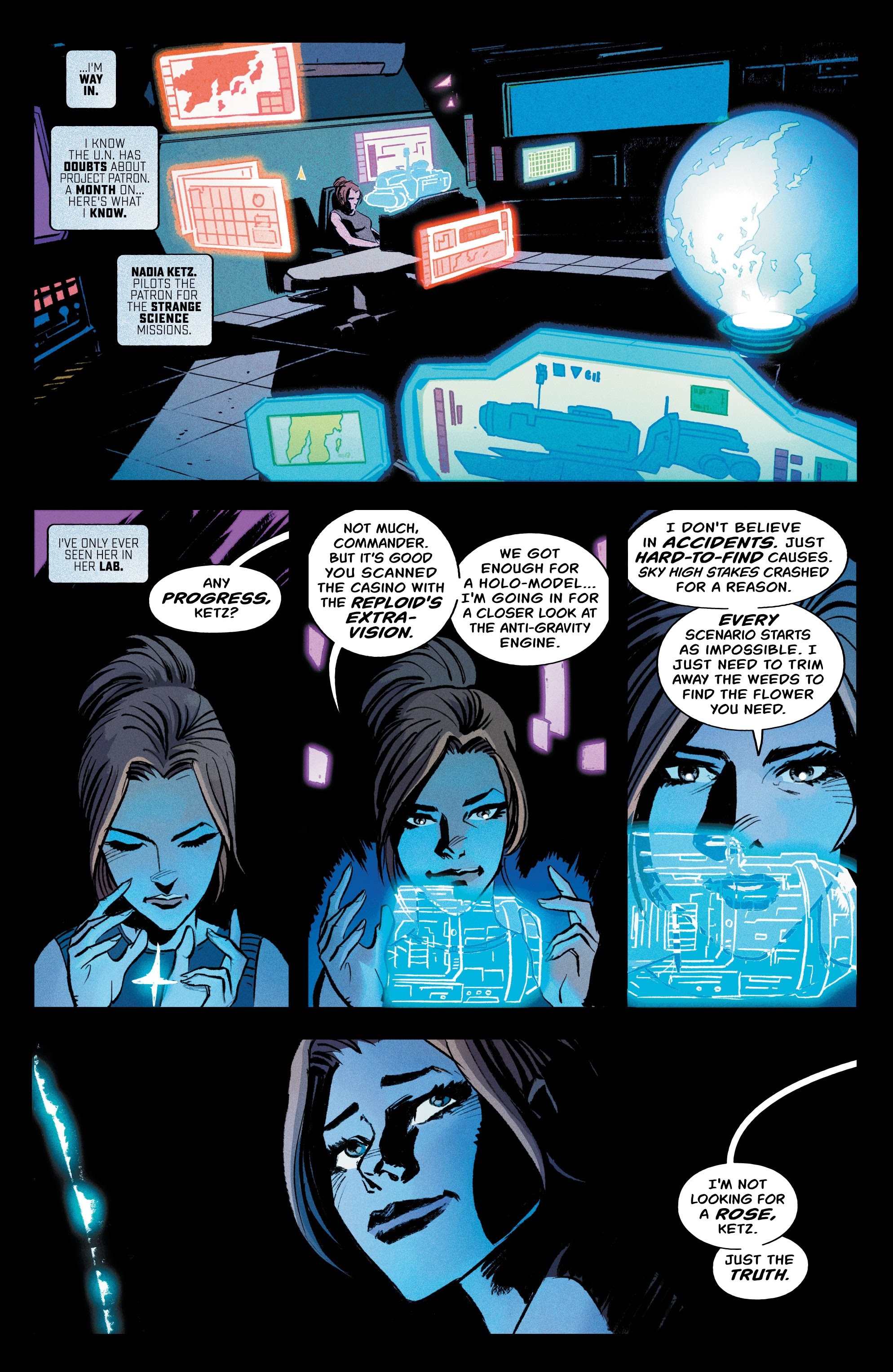 Read online Project Patron comic -  Issue #1 - 14