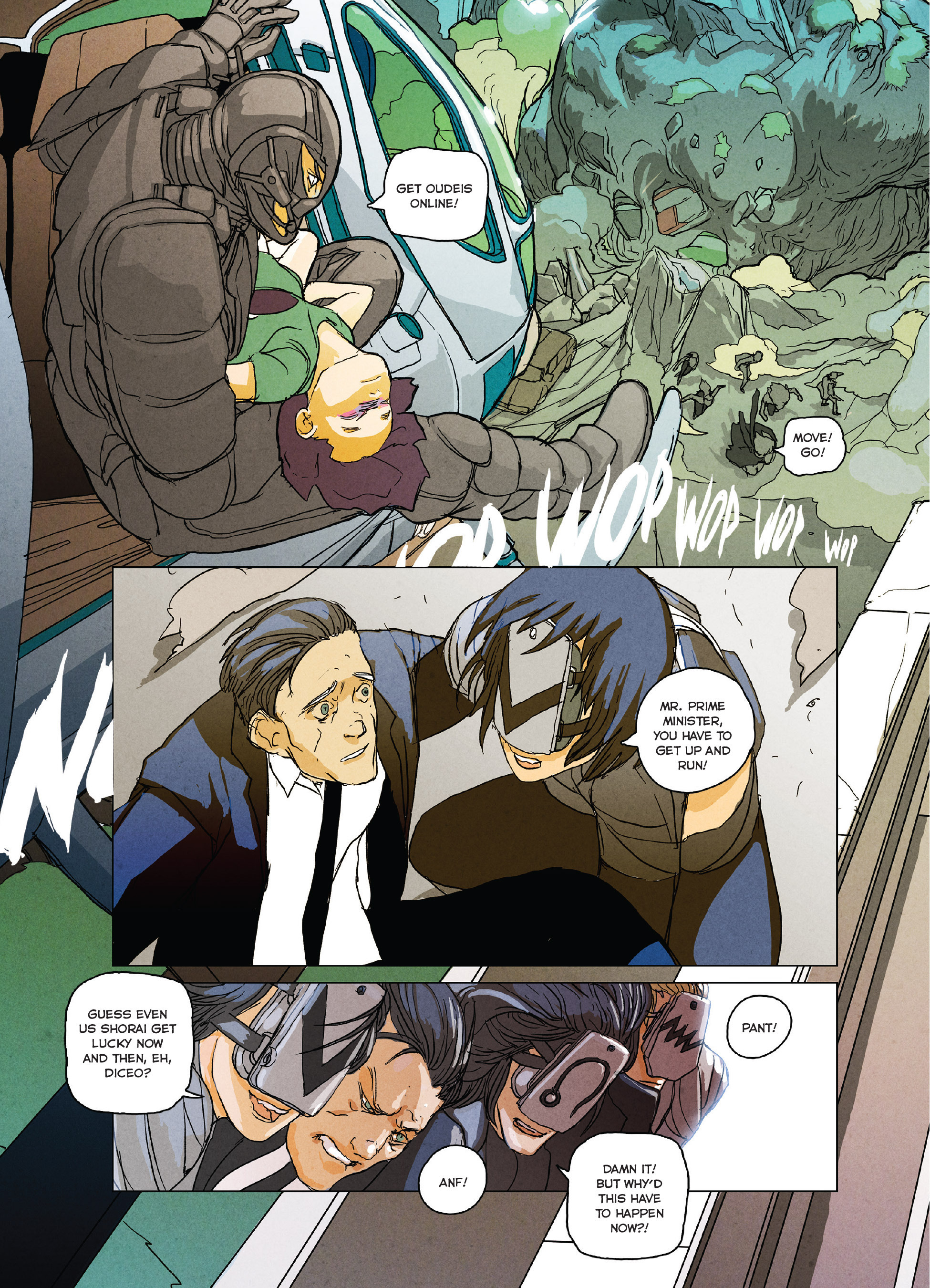 Read online Golem comic -  Issue #3 - 14