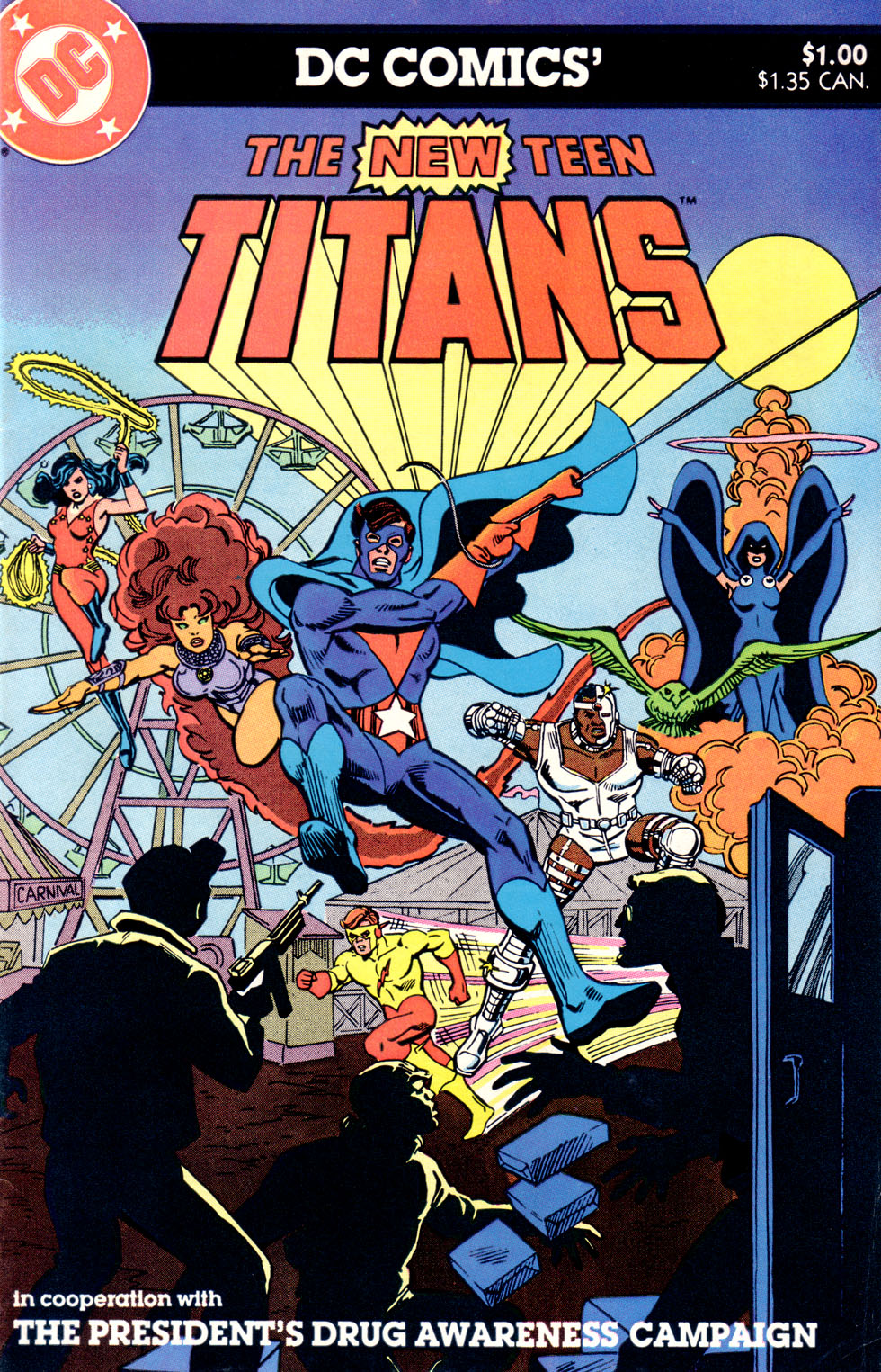 Read online The New Teen Titans (Drug Awareness Specials) comic -  Issue #1 - 1