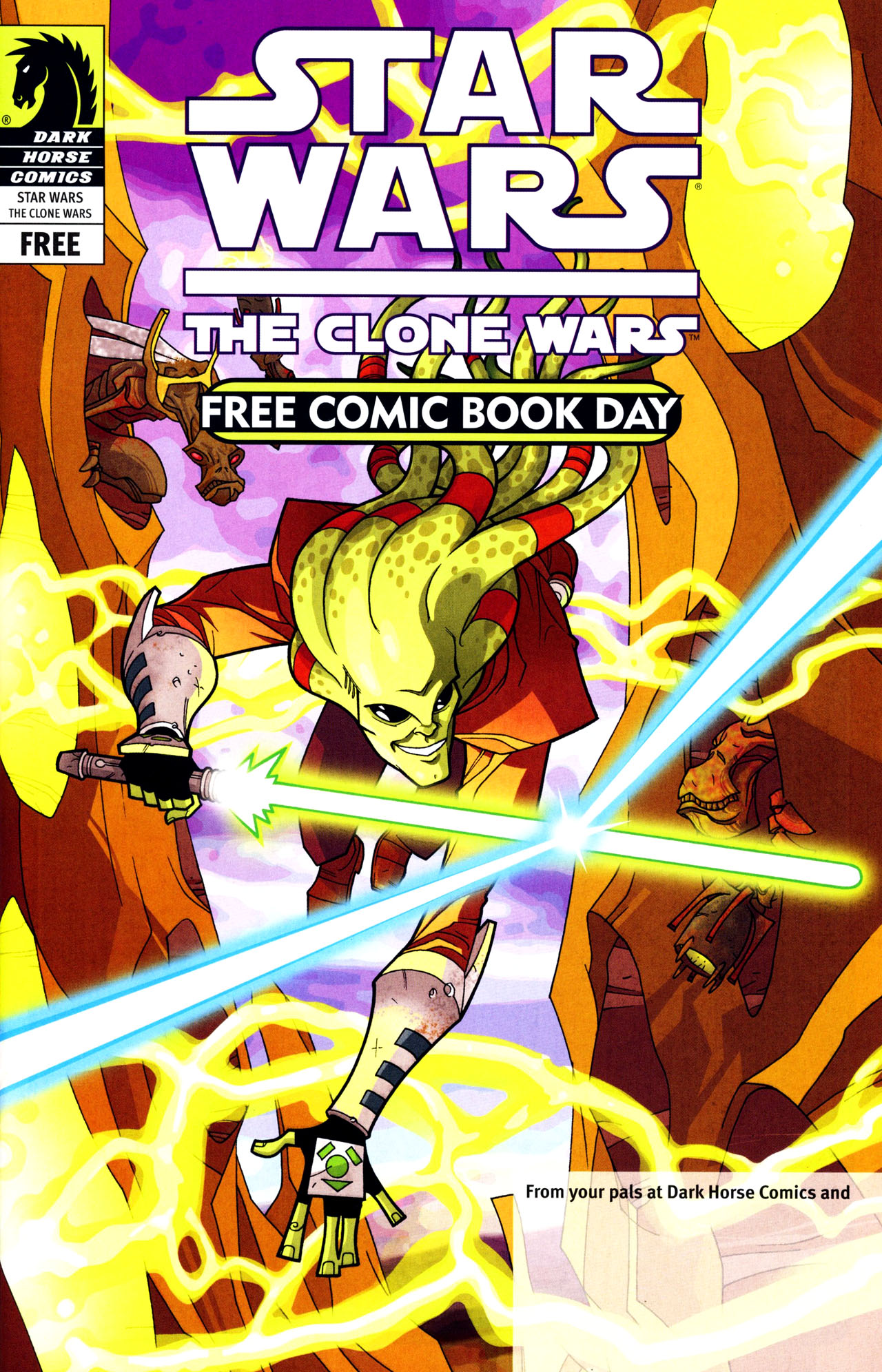 Read online Free Comic Book Day and Star Wars: The Clone Wars-Gauntlet of Death comic -  Issue # Full - 1