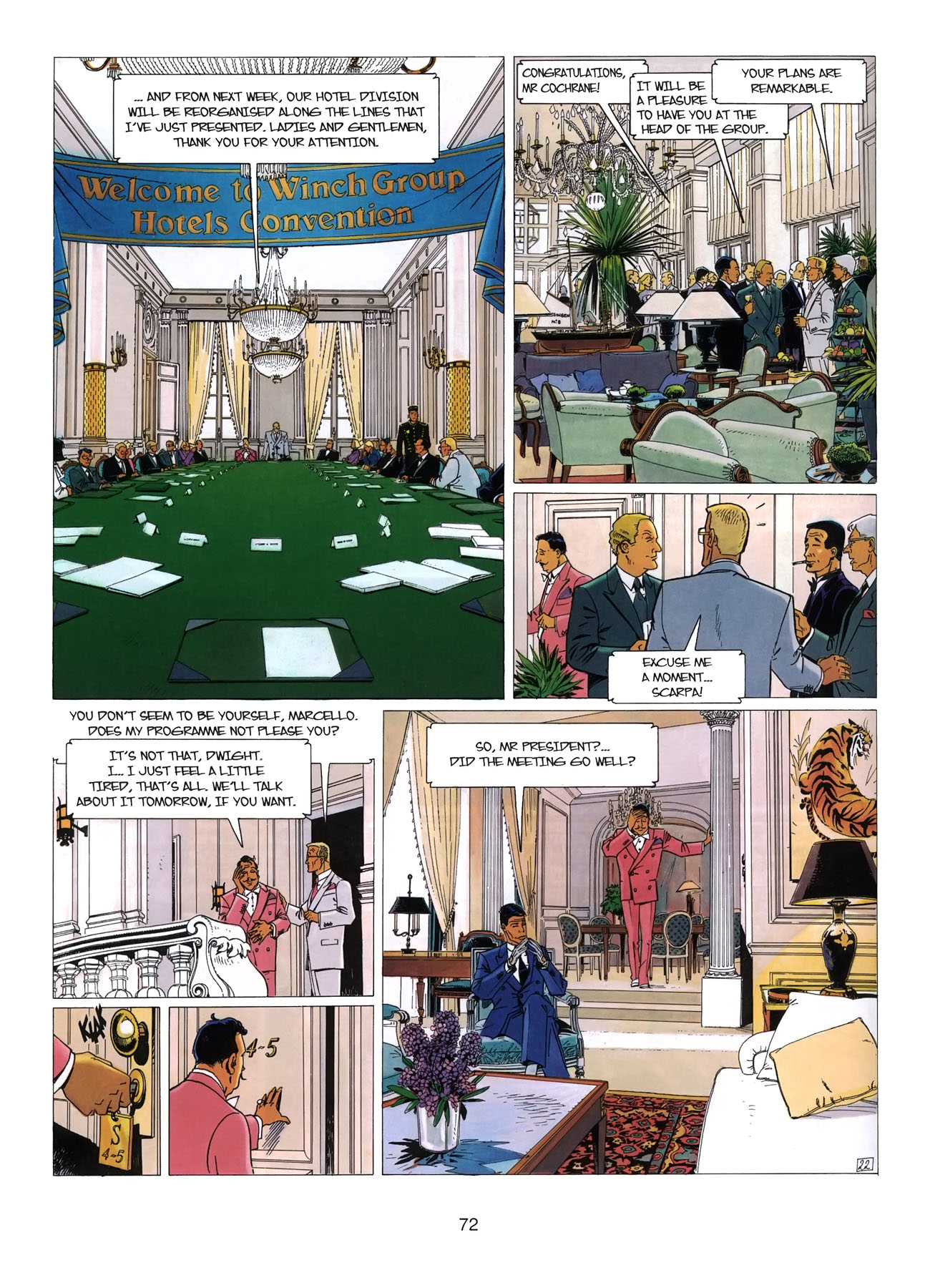 Read online Largo Winch comic -  Issue # TPB 3 - 73