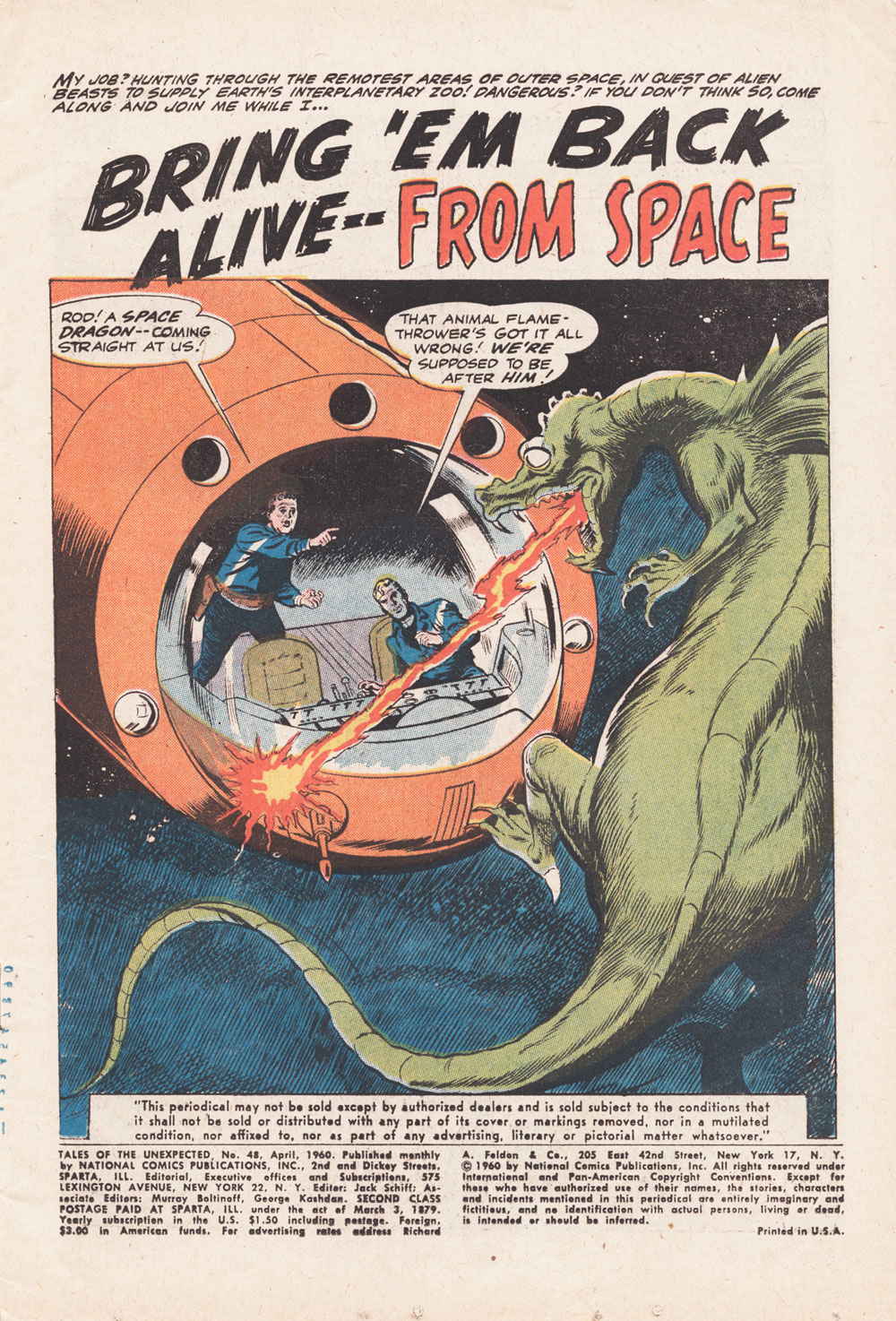 Read online Tales of the Unexpected comic -  Issue #48 - 3