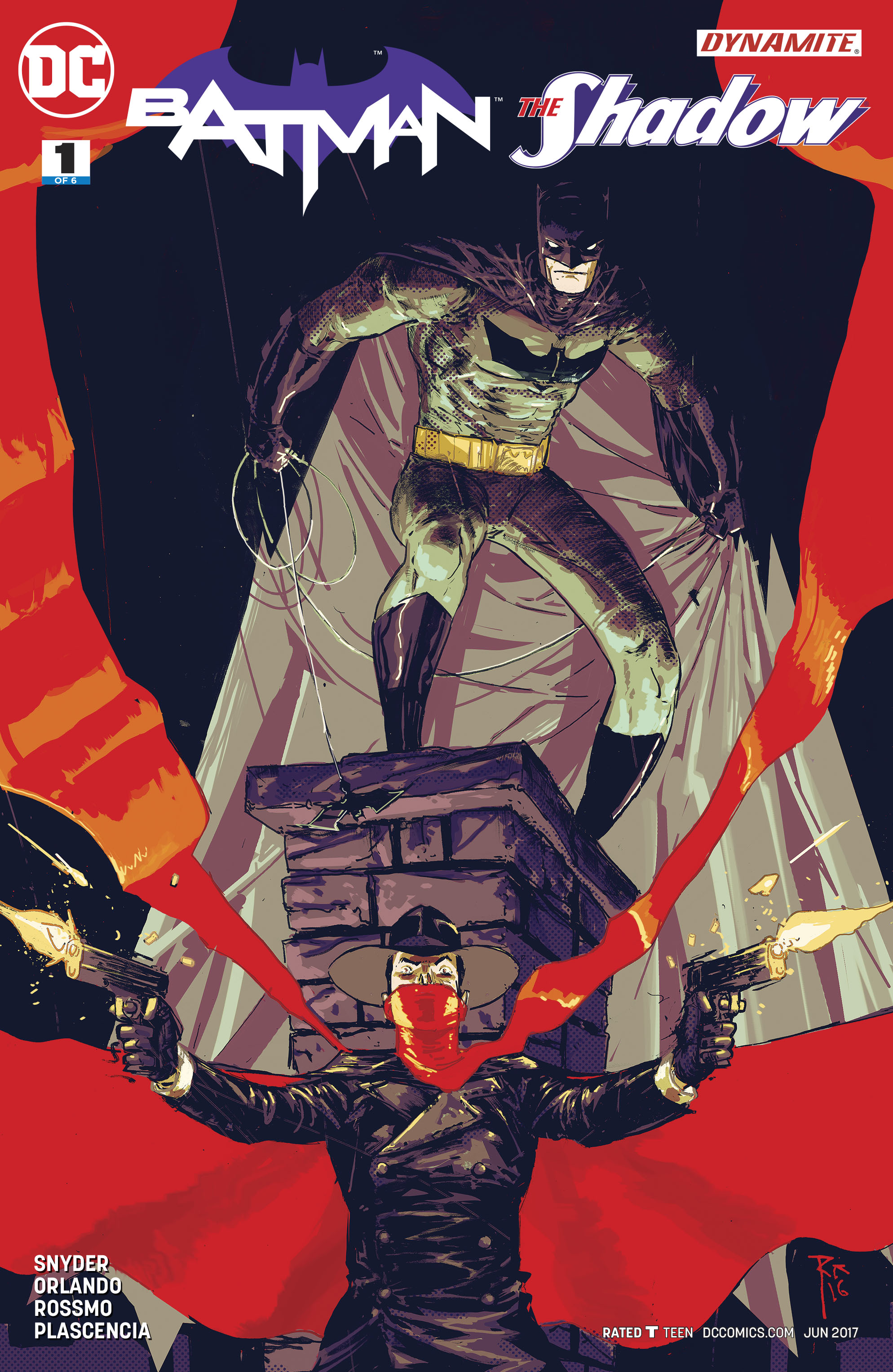 Read online Batman/Shadow comic -  Issue #1 - 1