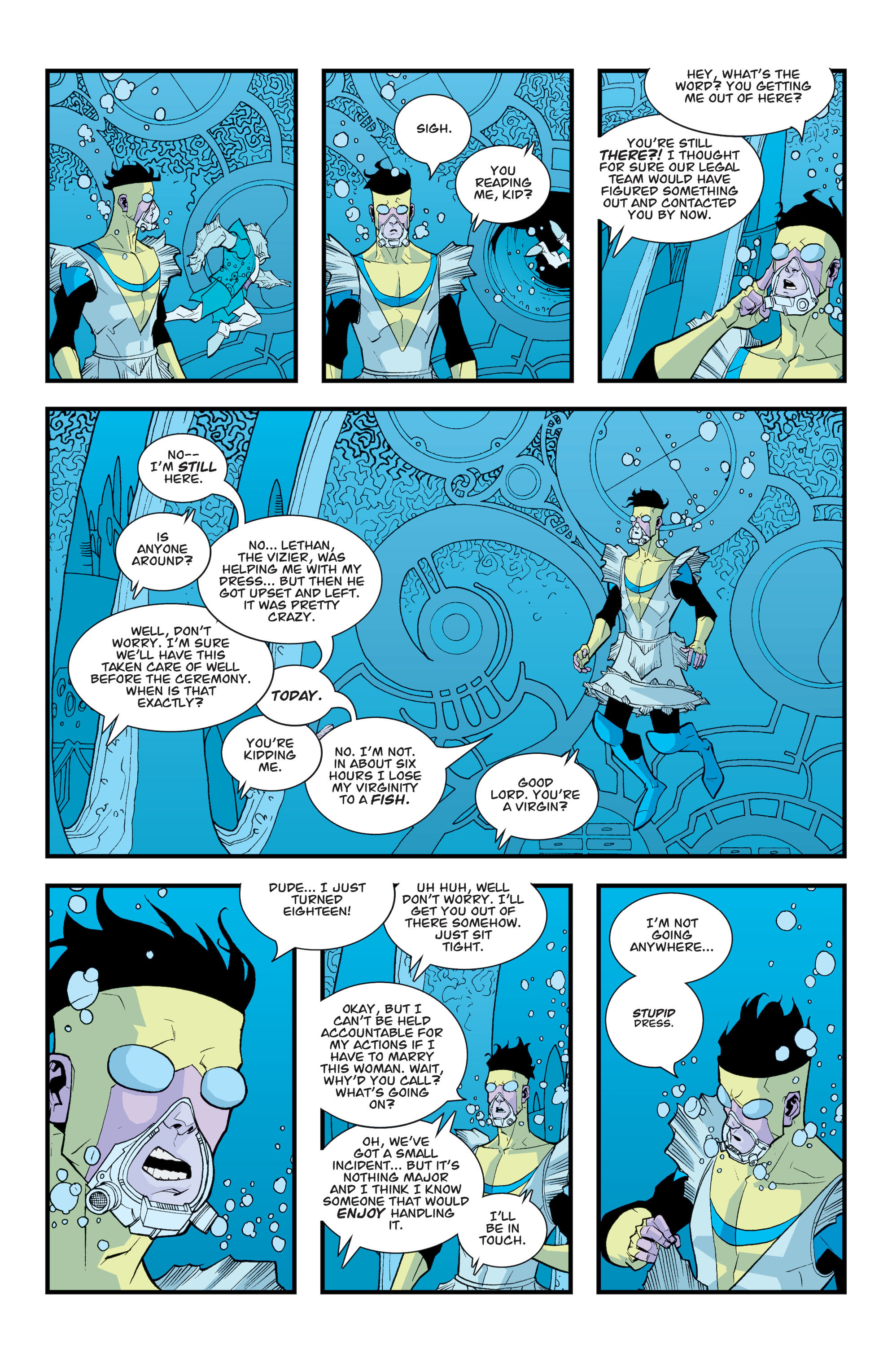 Read online Invincible comic -  Issue #15 - 16