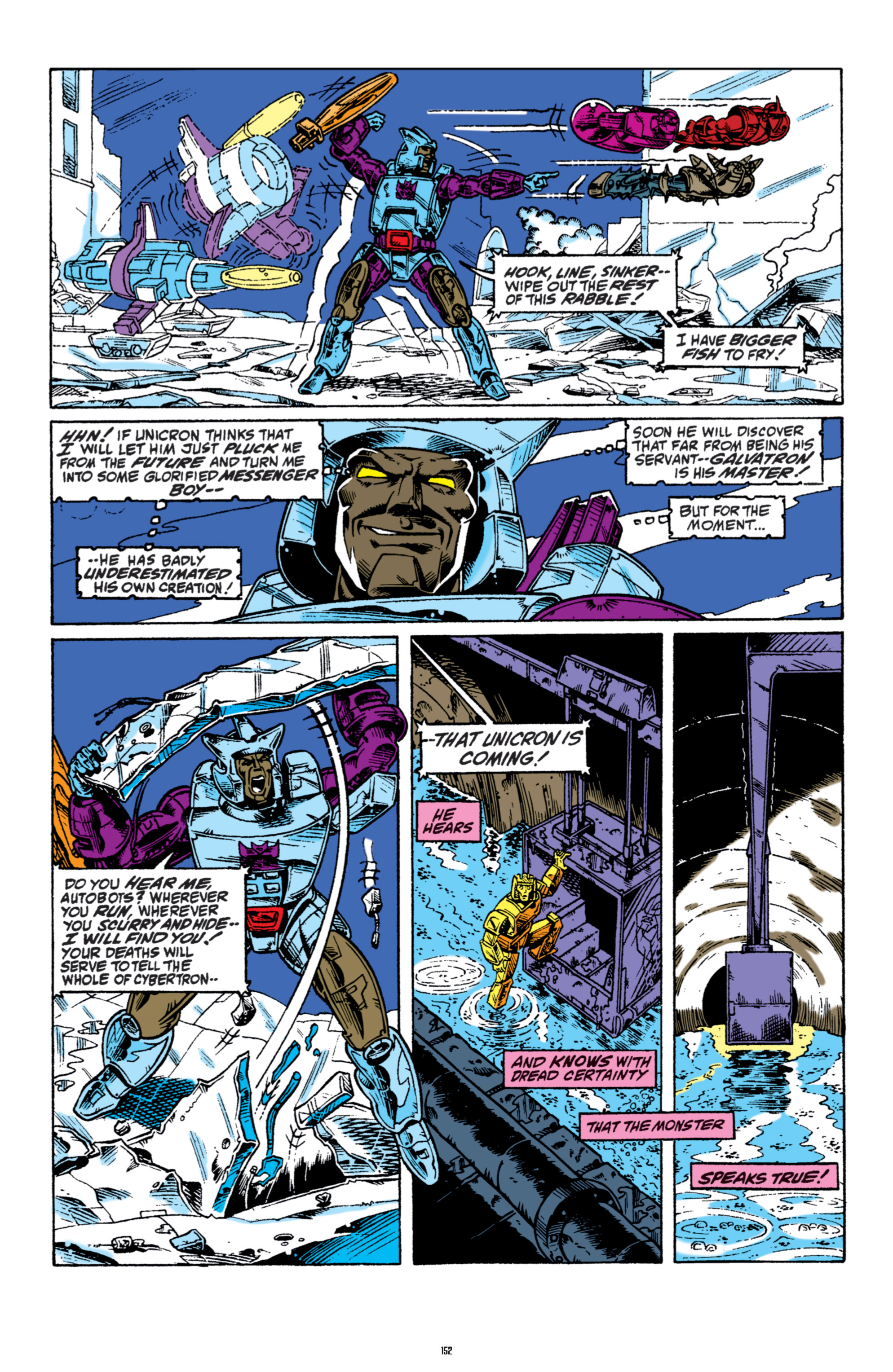 Read online The Transformers Classics comic -  Issue # TPB 6 - 152