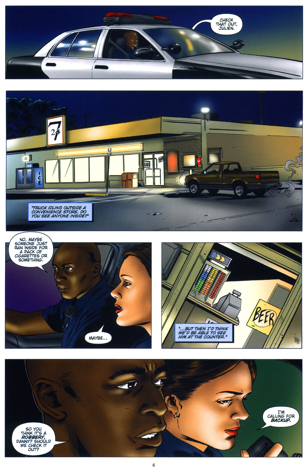 Read online The Shield: Spotlight comic -  Issue #5 - 7