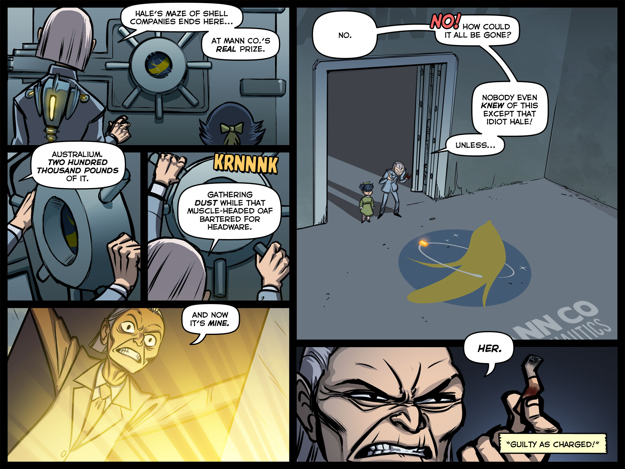Read online Team Fortress 2 comic -  Issue #1 - 54