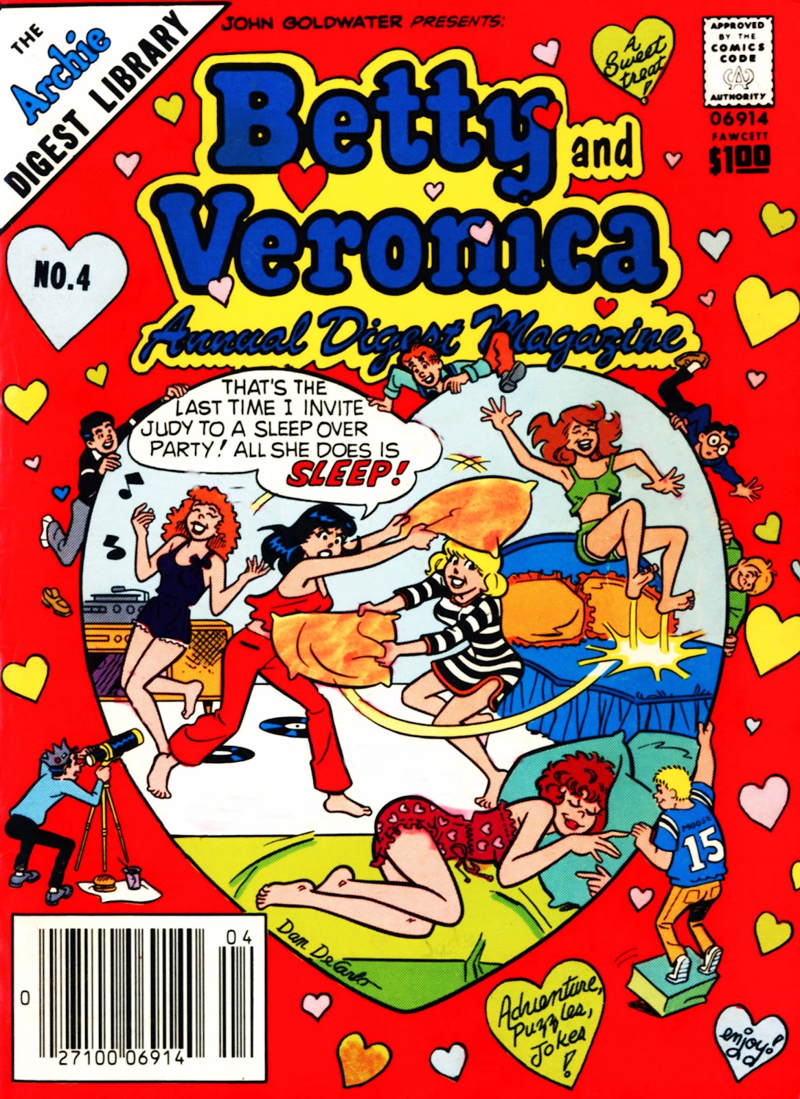 Betty and Veronica Annual Digest Magazine issue 4 - Page 1