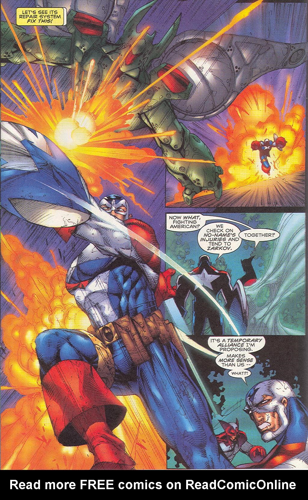 Read online Fighting American: Dogs of War comic -  Issue #3 - 22