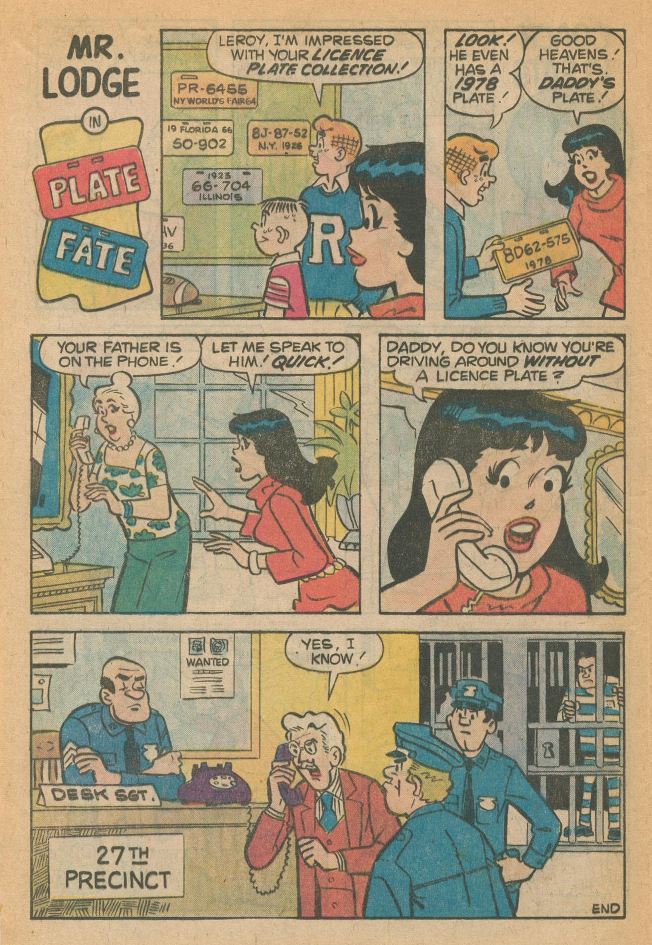 Read online Archie's Joke Book Magazine comic -  Issue #252 - 16