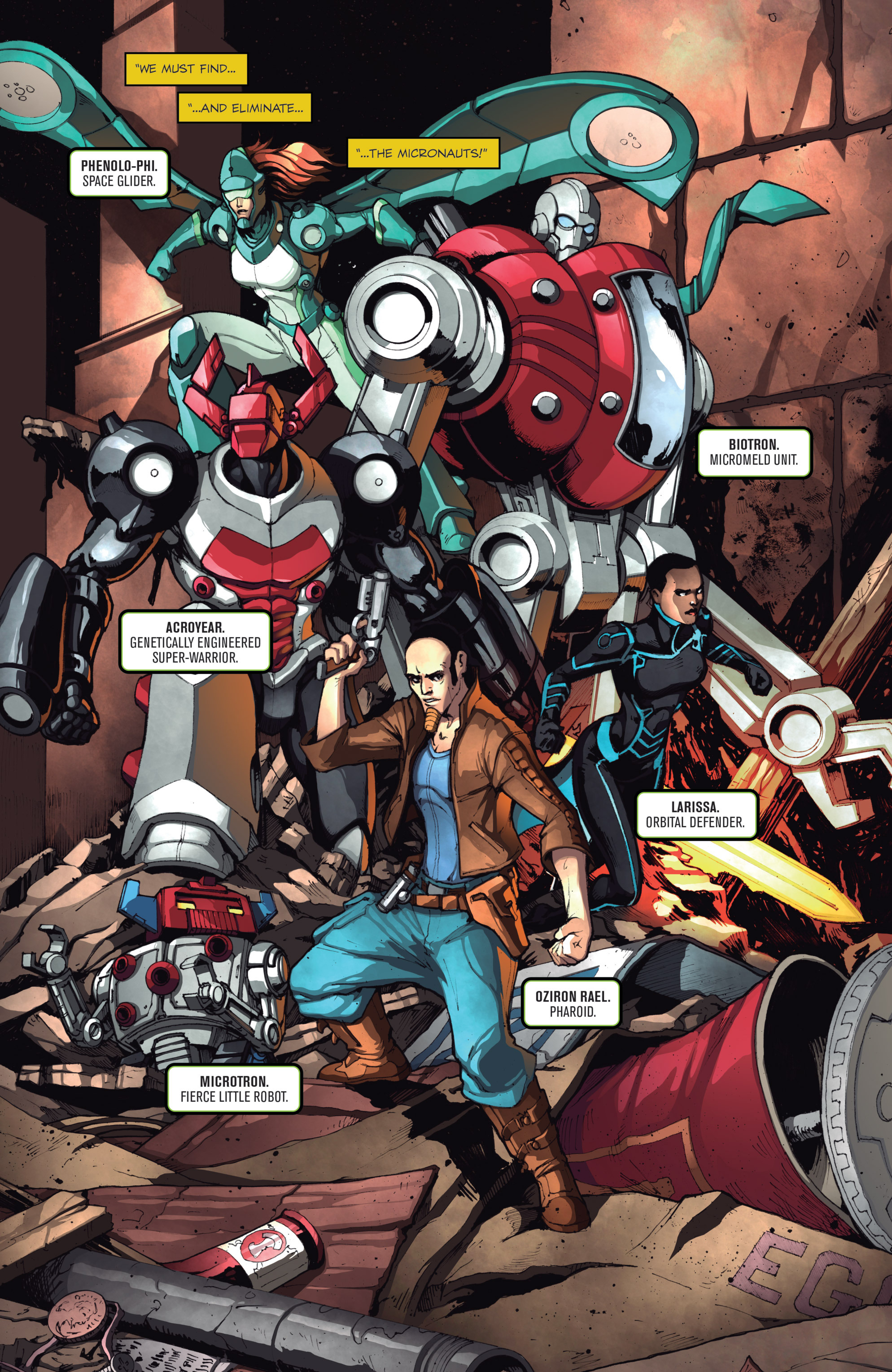 Read online Micronauts: Wrath of Karza comic -  Issue #1 - 23