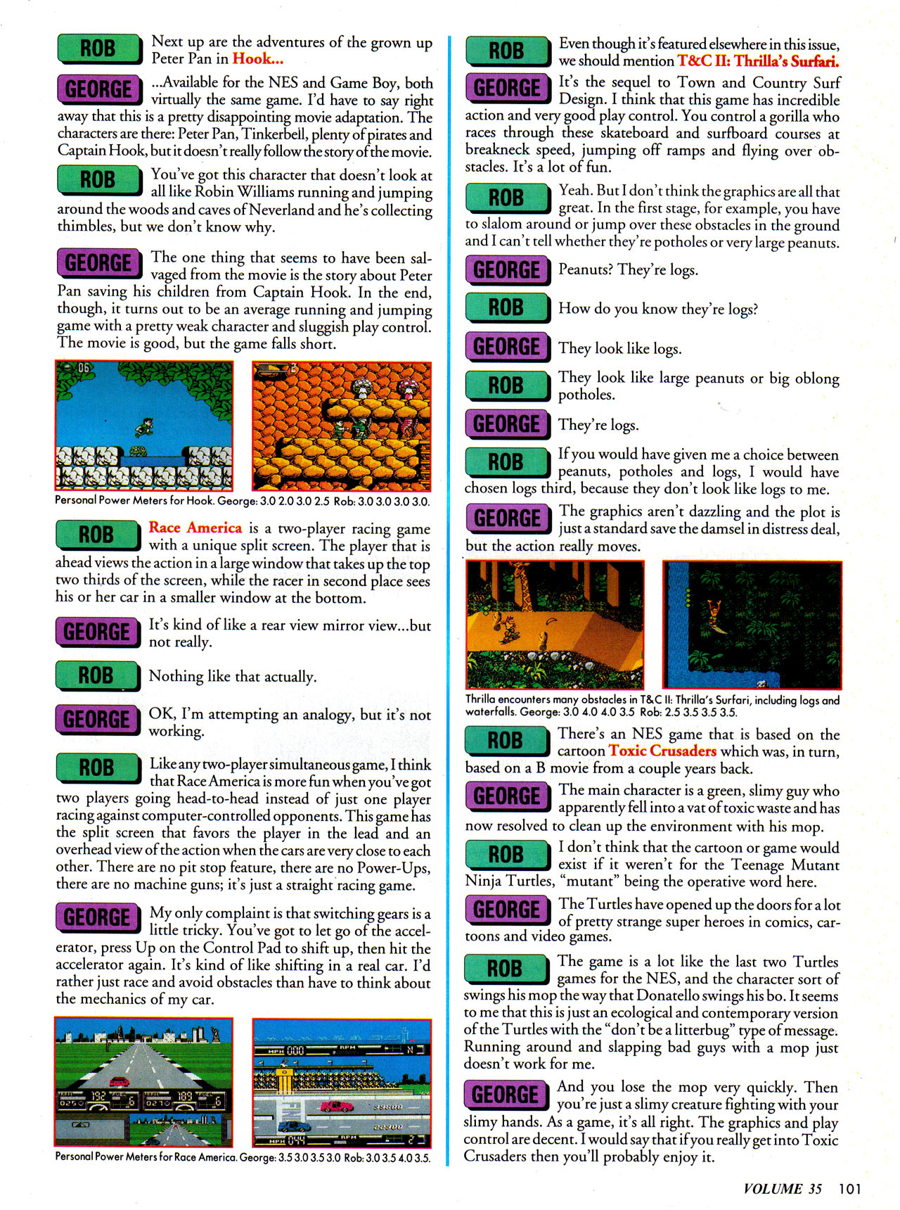 Read online Nintendo Power comic -  Issue #35 - 110