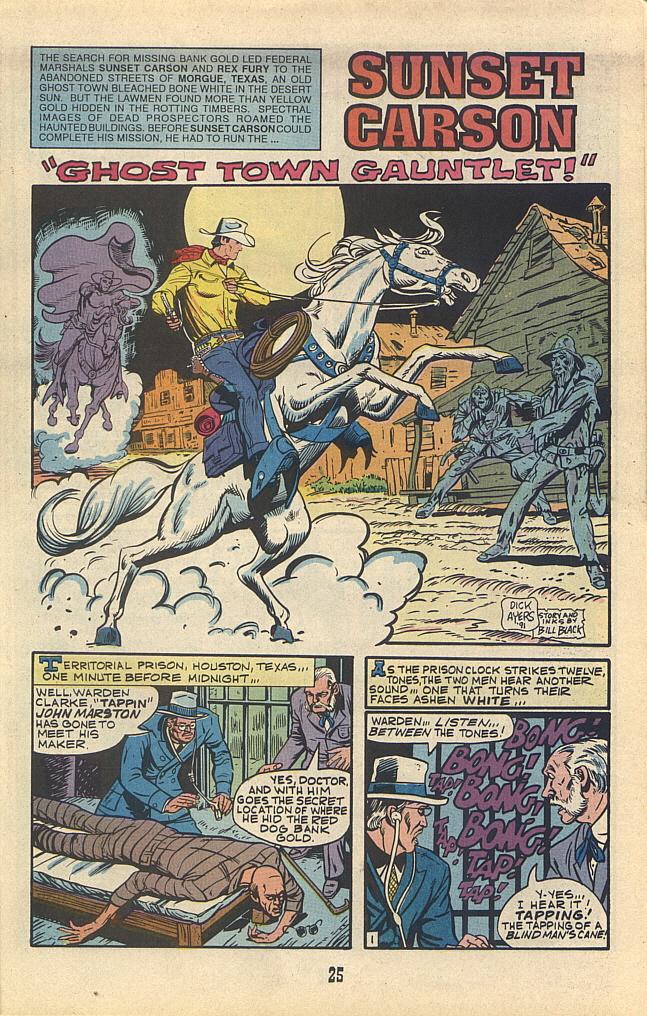 Read online Great American Western Presents: Sunset Carson comic -  Issue # Full - 28