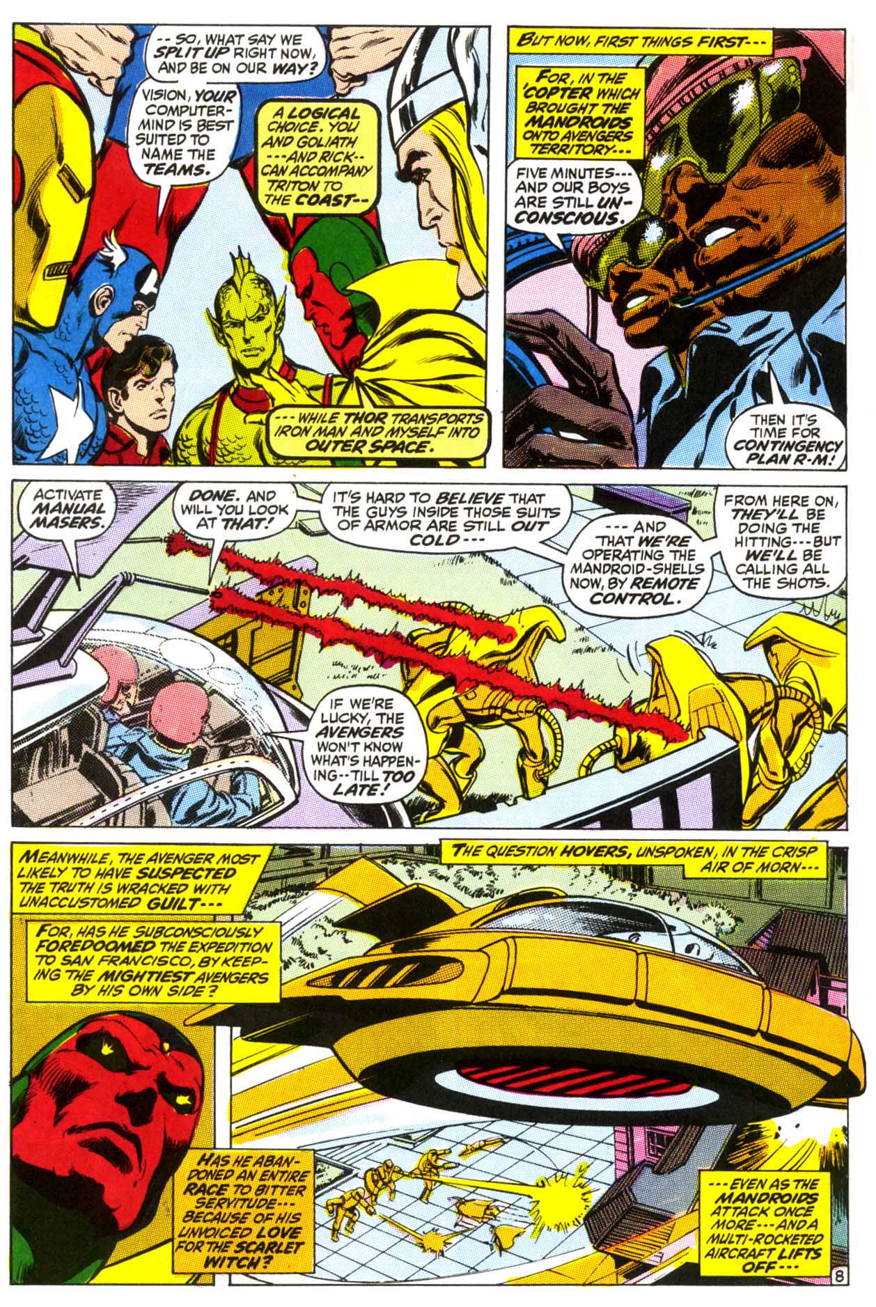 Read online The Avengers (1963) comic -  Issue #95 - 9