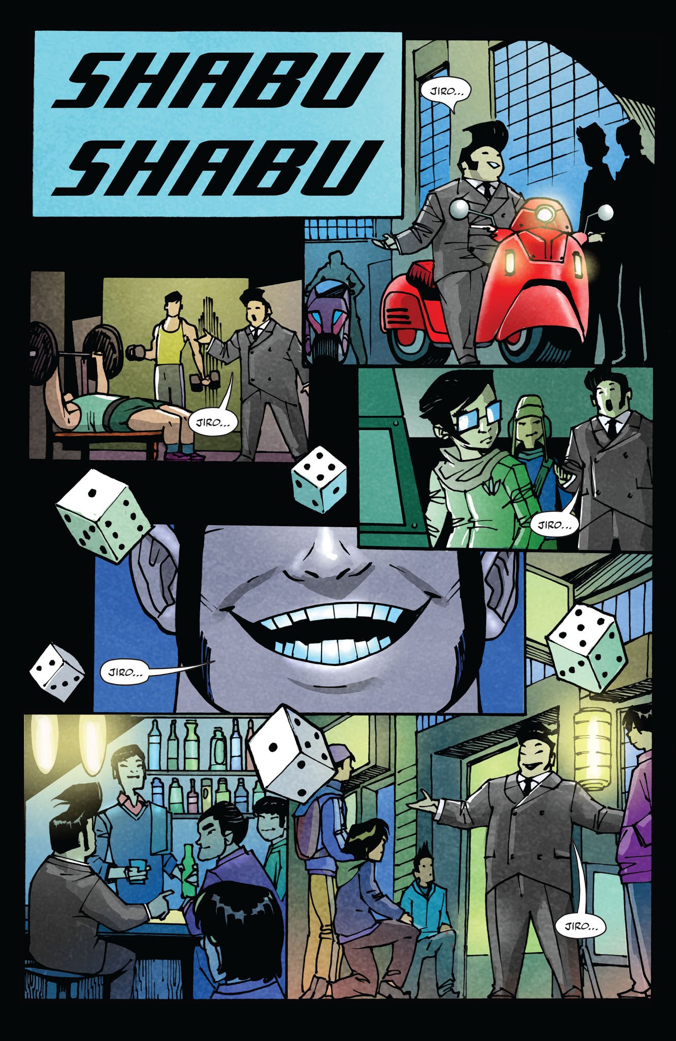 Read online Get Jiro!: Blood & Sushi comic -  Issue # TPB - 88