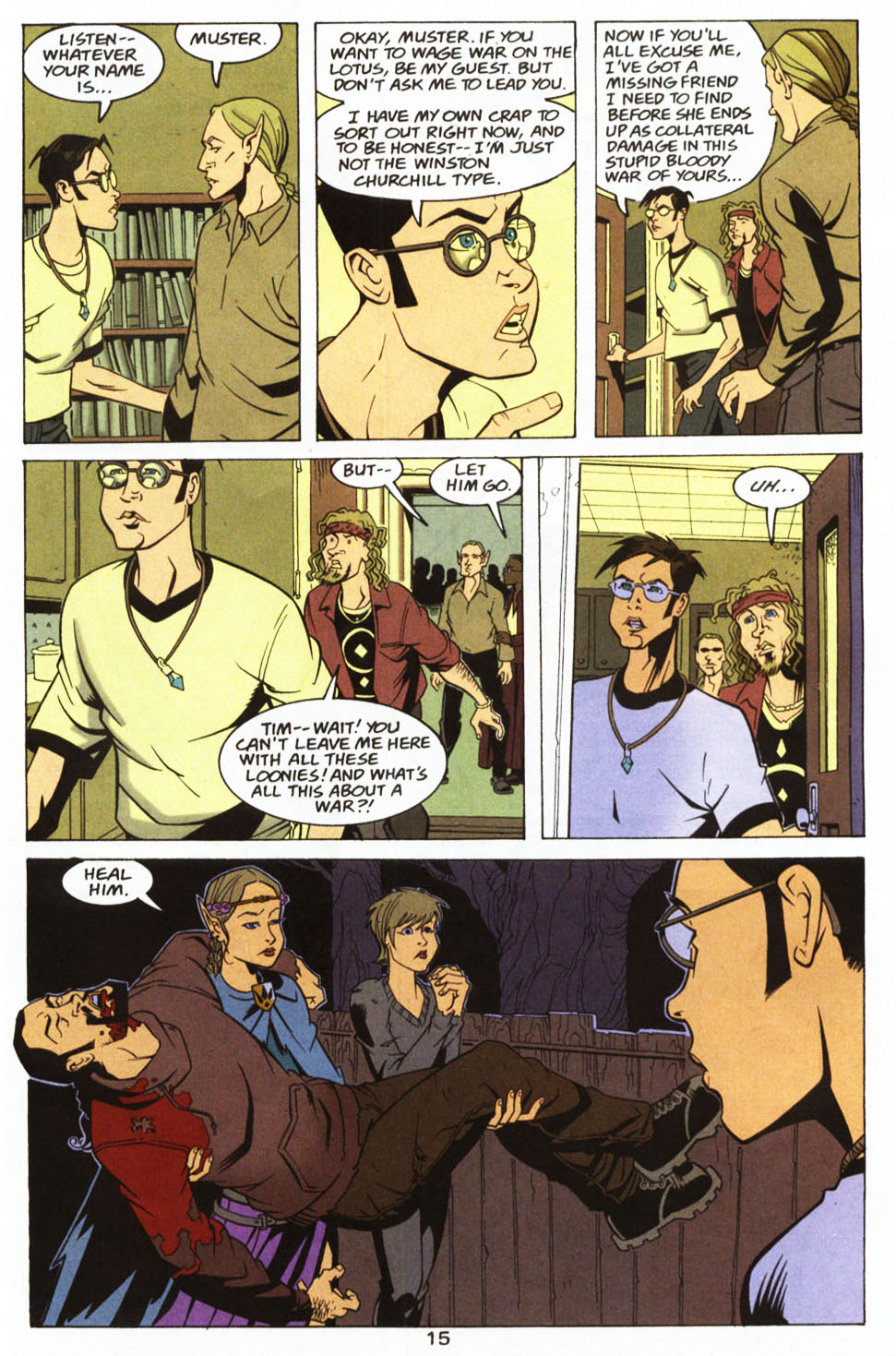 Read online Hunter:  The Age of Magic comic -  Issue #17 - 16