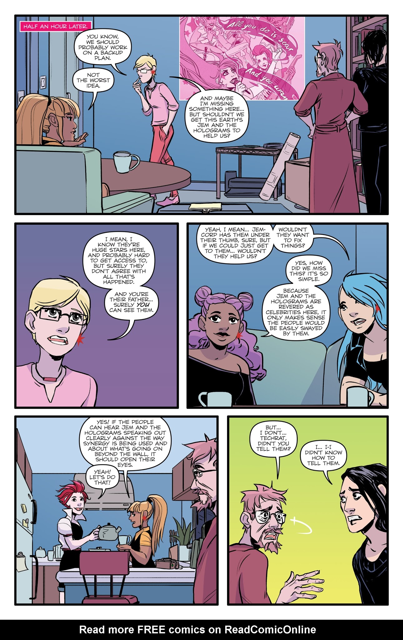 Read online Jem and the Holograms: Infinite comic -  Issue #2 - 21