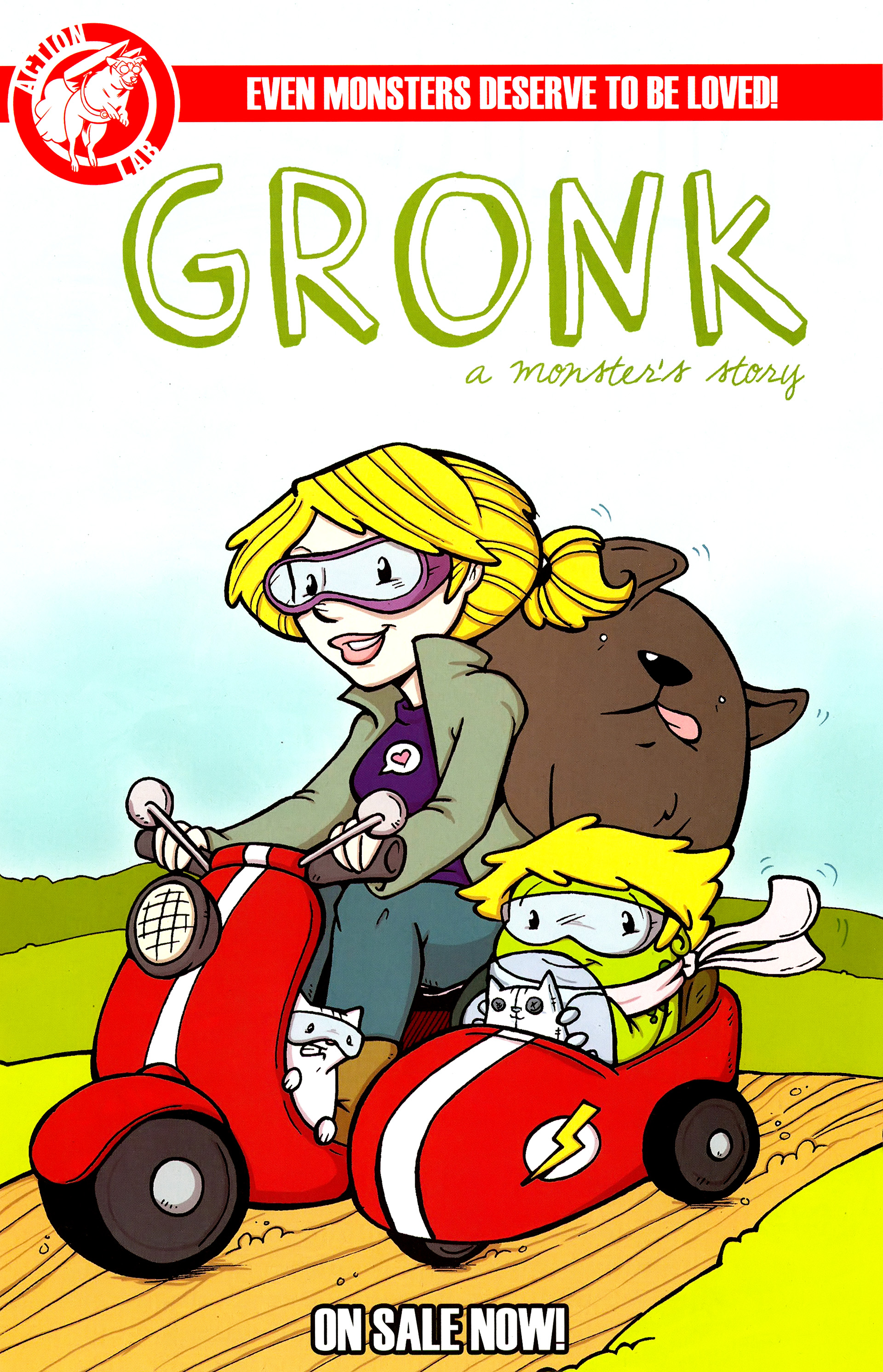 Read online Free Comic Book Day 2015 comic -  Issue # Gronk-Hero Cats - 15