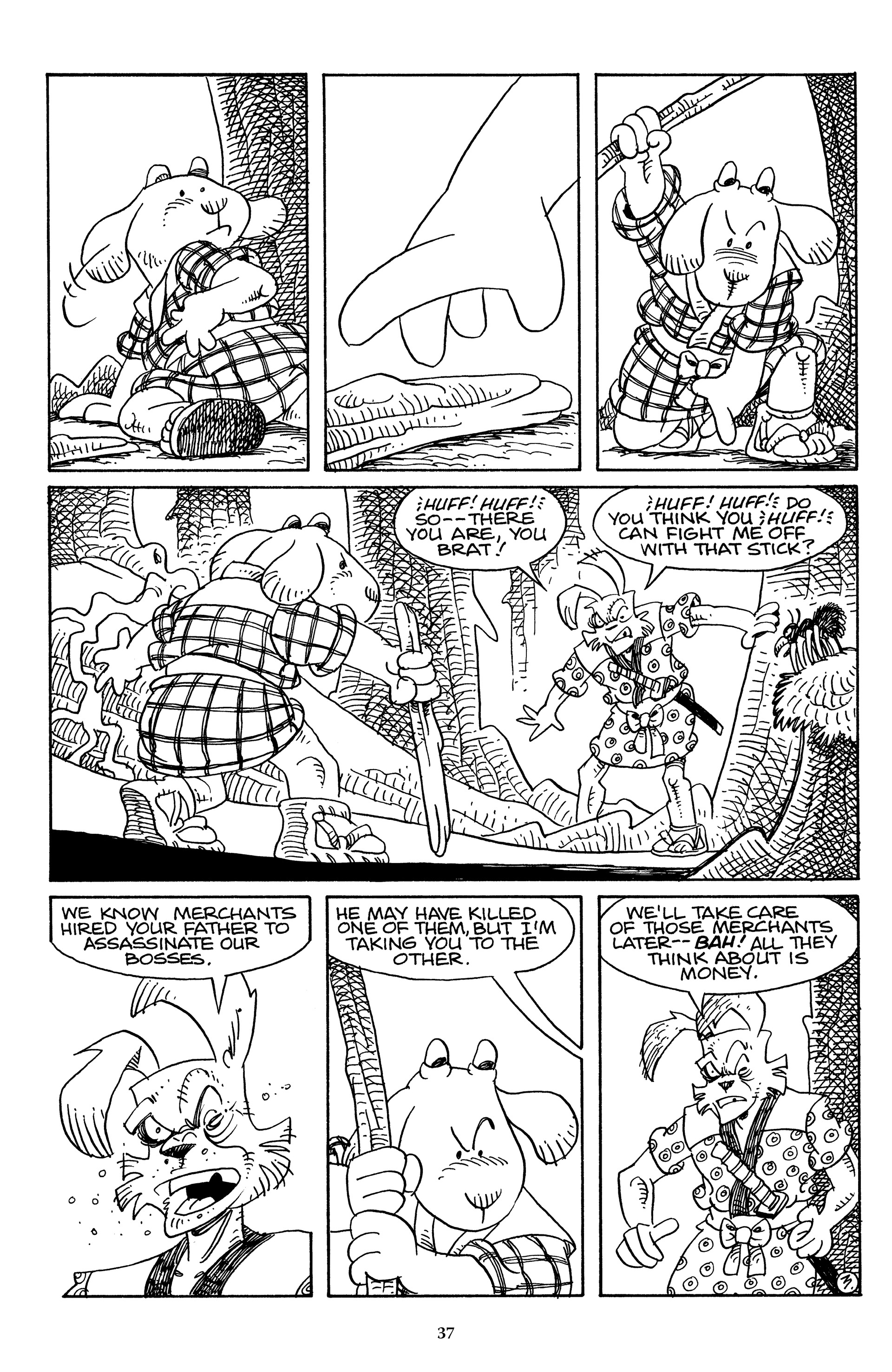 Read online The Usagi Yojimbo Saga (2021) comic -  Issue # TPB 4 (Part 1) - 37