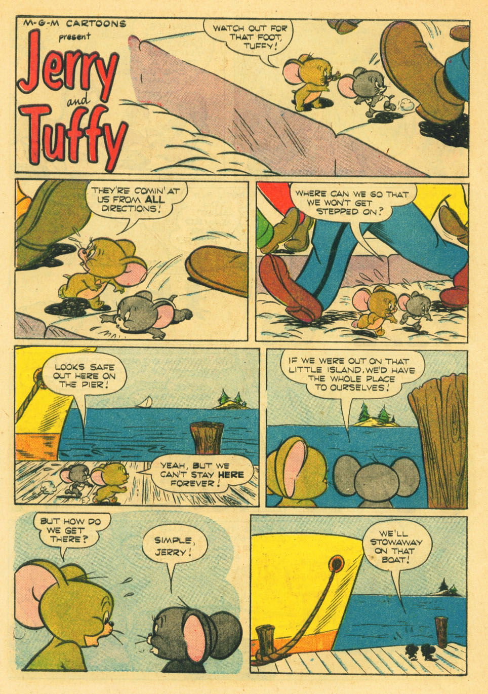 Read online Tom & Jerry Comics comic -  Issue #123 - 32