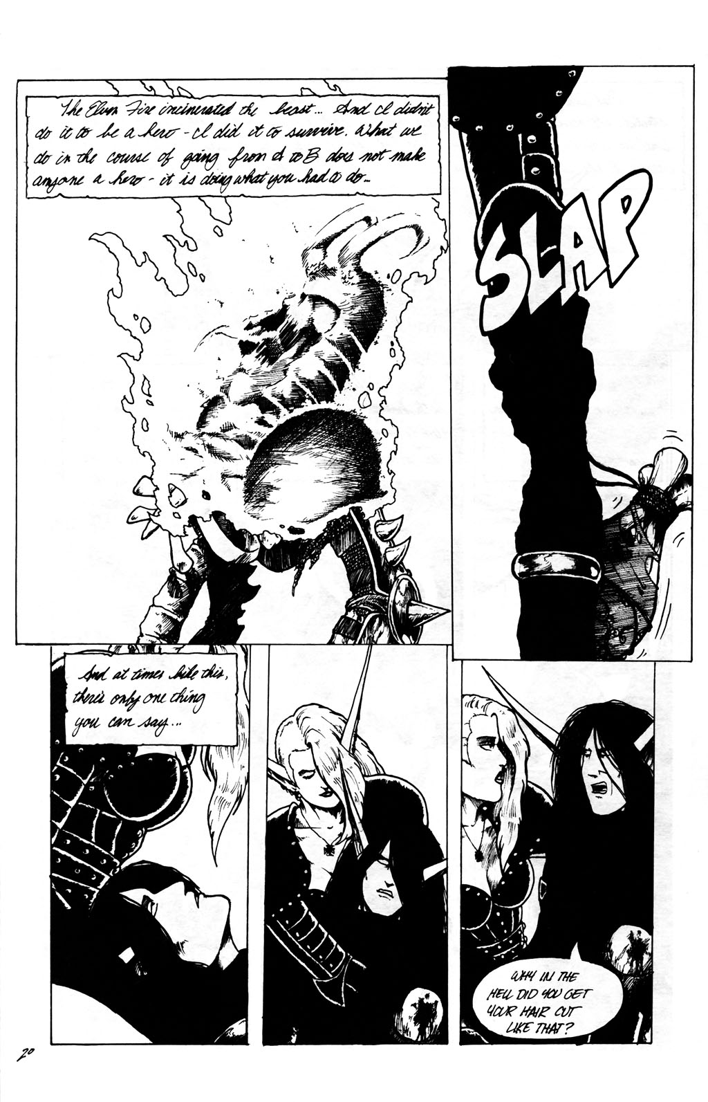 Read online Poison Elves (1995) comic -  Issue #51 - 22