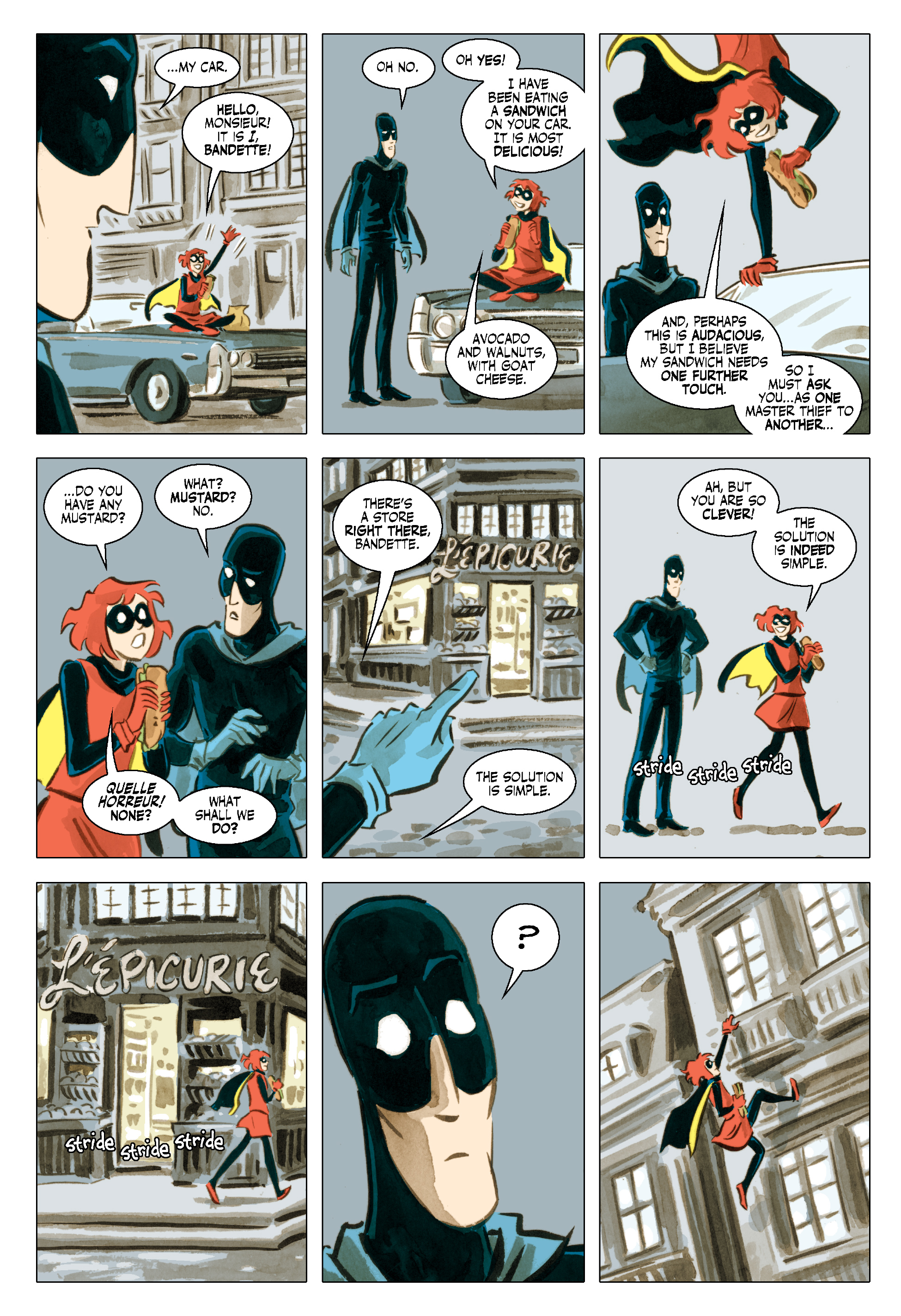 Read online Bandette (2012) comic -  Issue #19 - 7