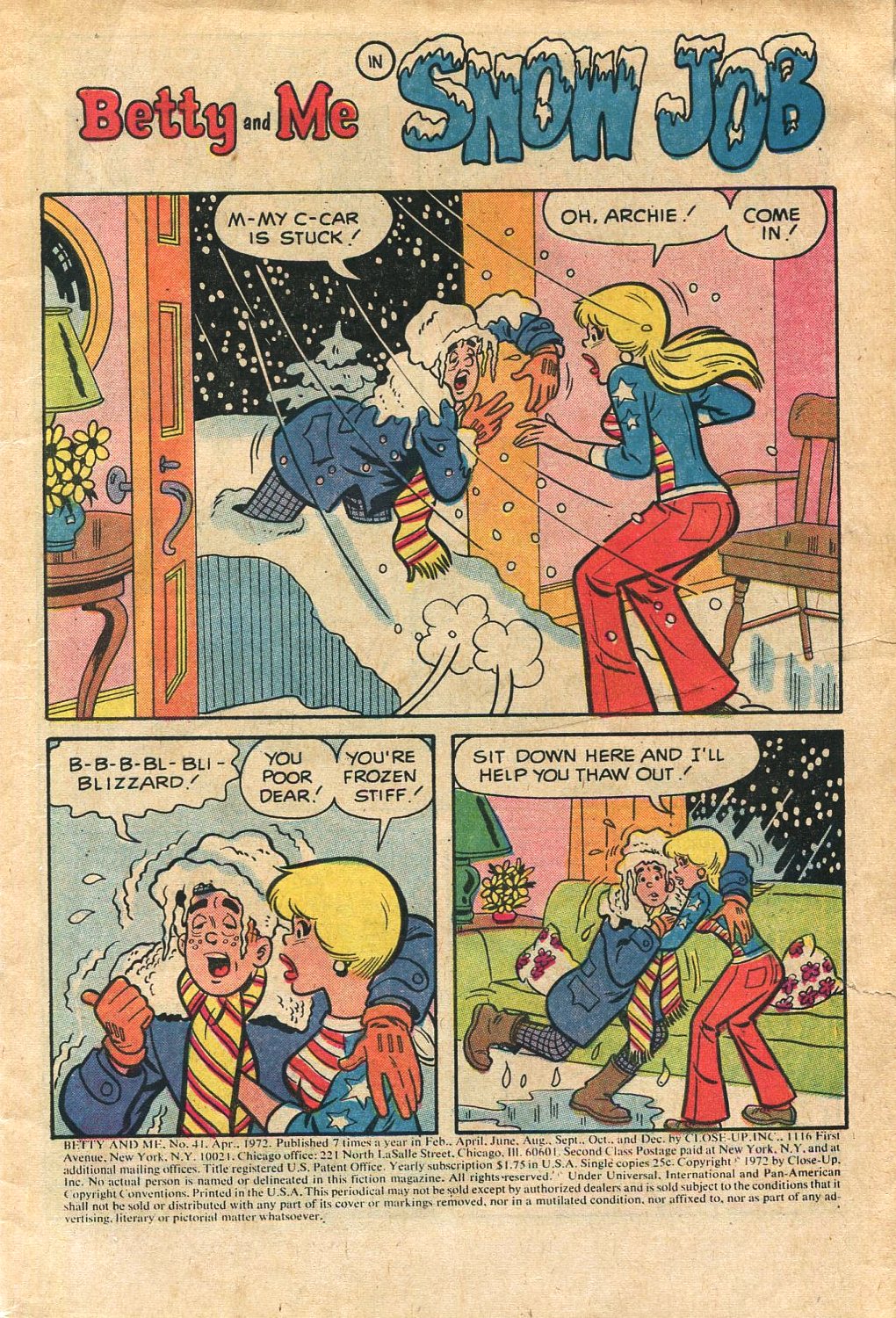 Read online Betty and Me comic -  Issue #41 - 3