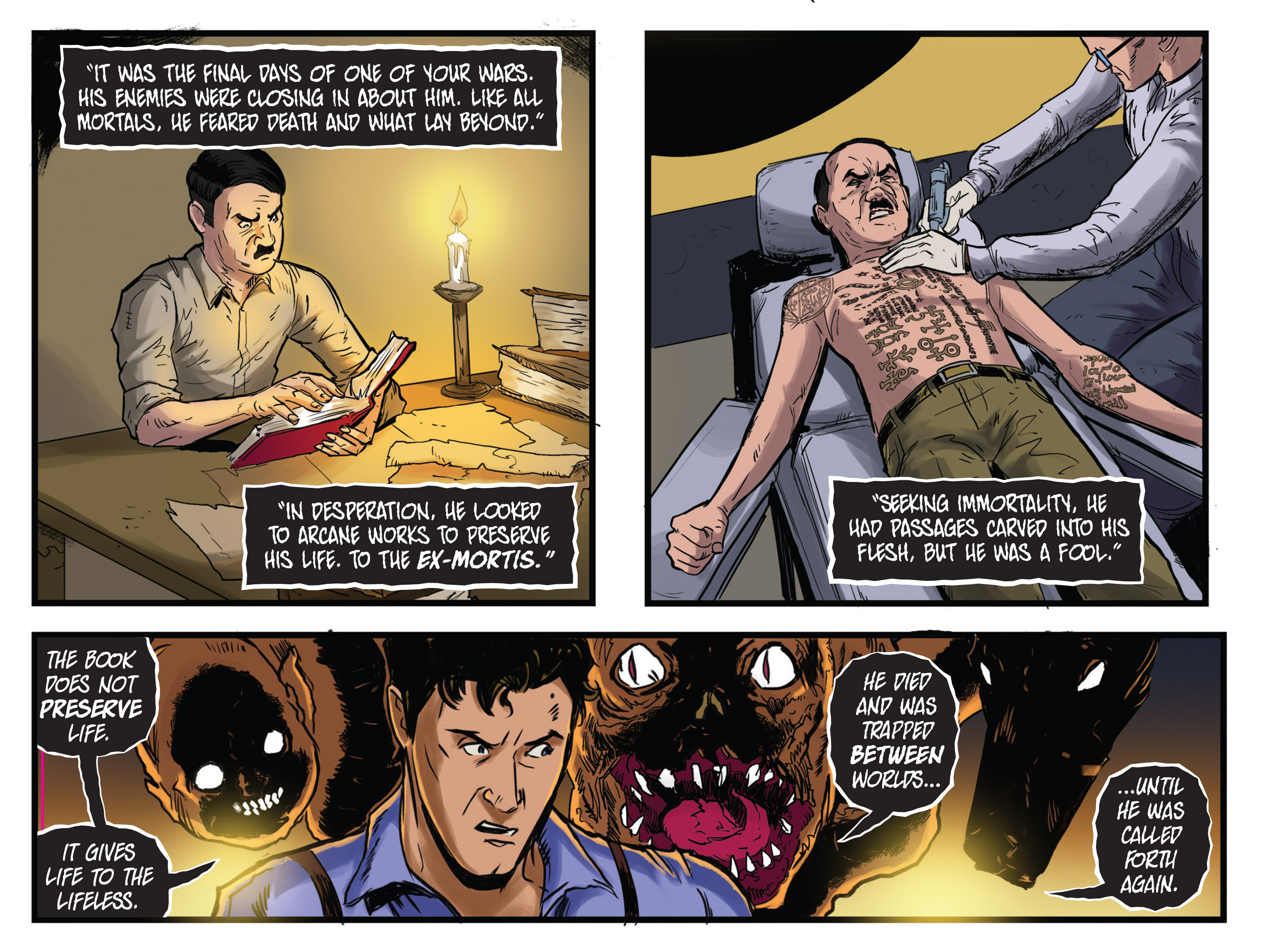 Read online Evil Dead 2: Revenge of Hitler comic -  Issue #1 - 16