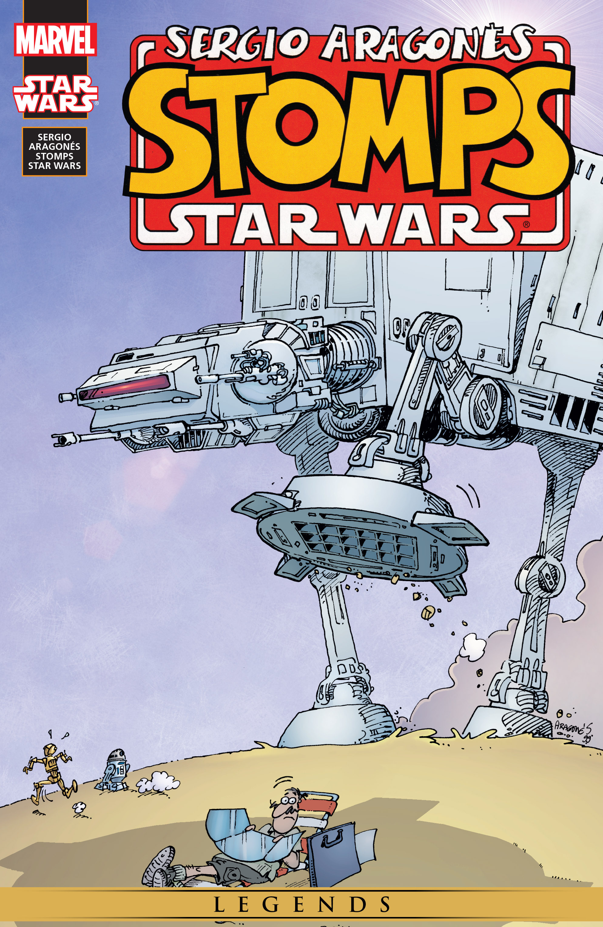 Read online Sergio Aragonés Stomps Star Wars comic -  Issue # Full - 1