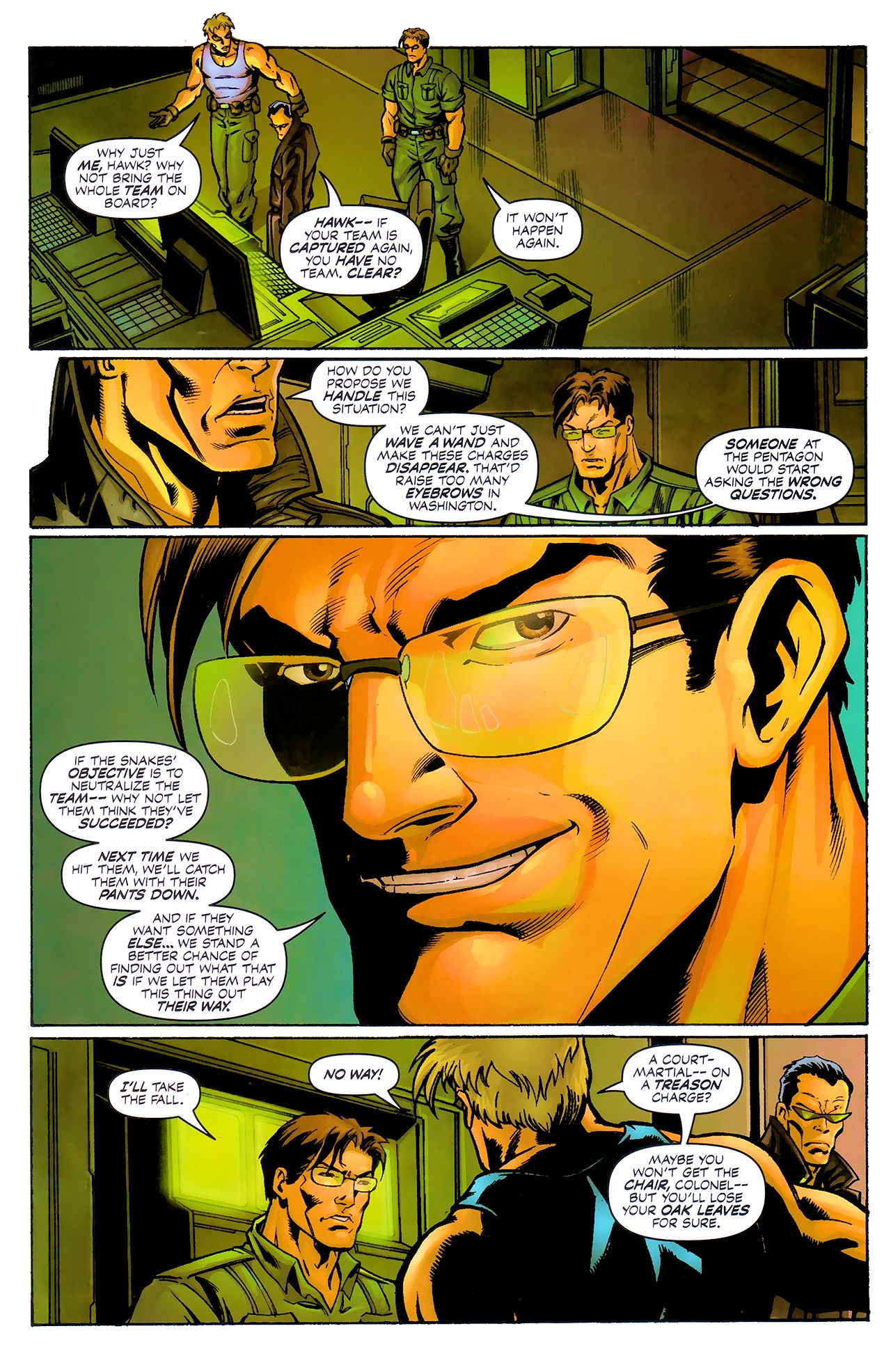 Read online G.I. Joe Reloaded comic -  Issue #4 - 12