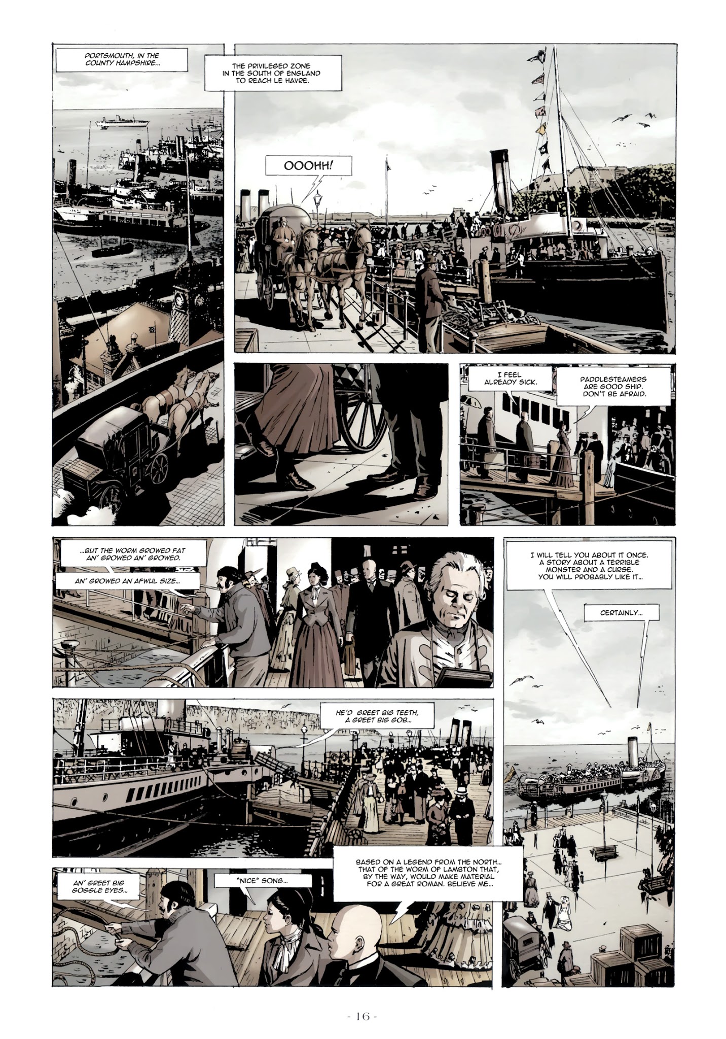 Read online Mister Hyde contre Frankenstein comic -  Issue #1 - 17