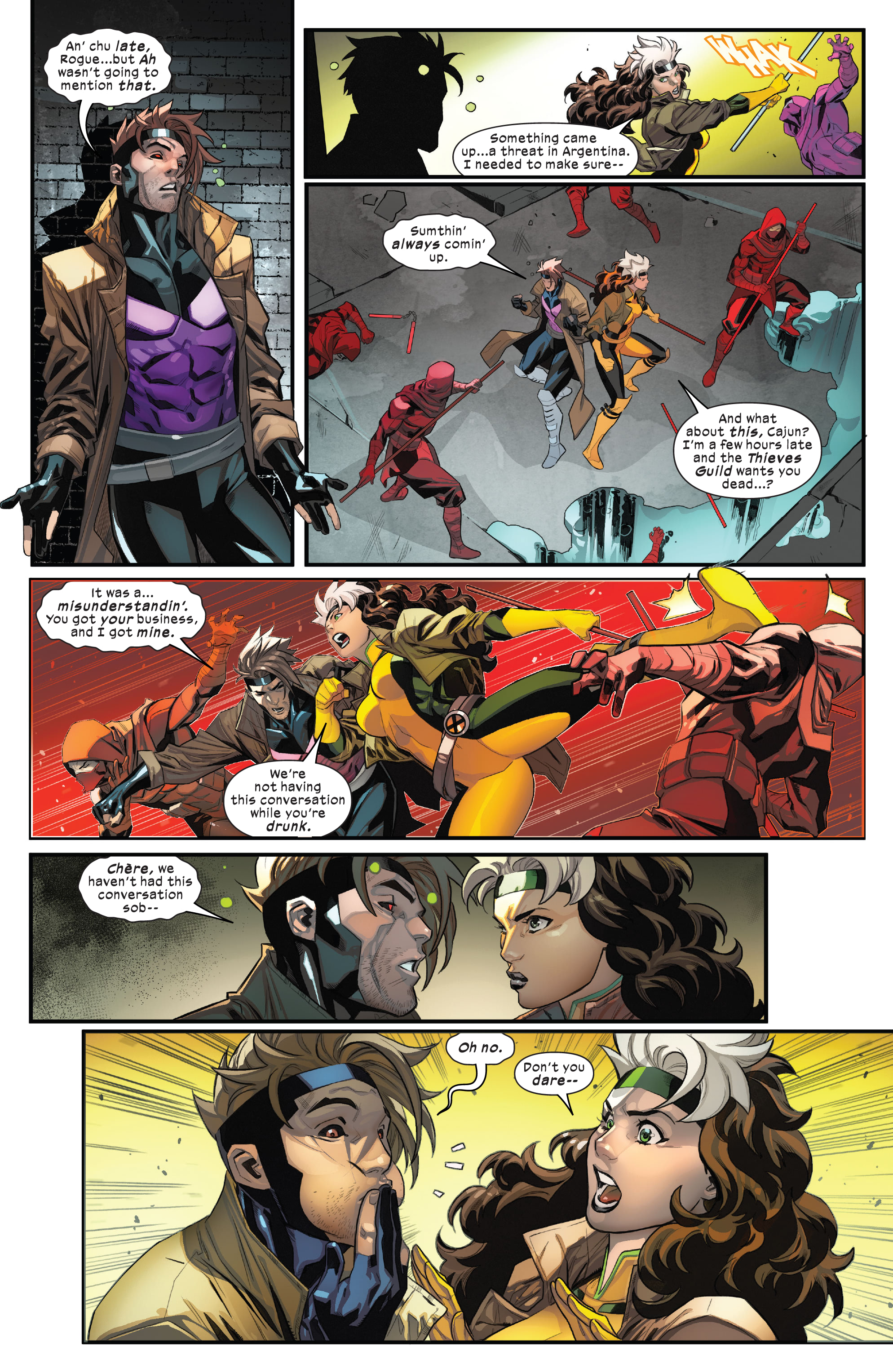 Read online Rogue & Gambit (2023) comic -  Issue #1 - 6