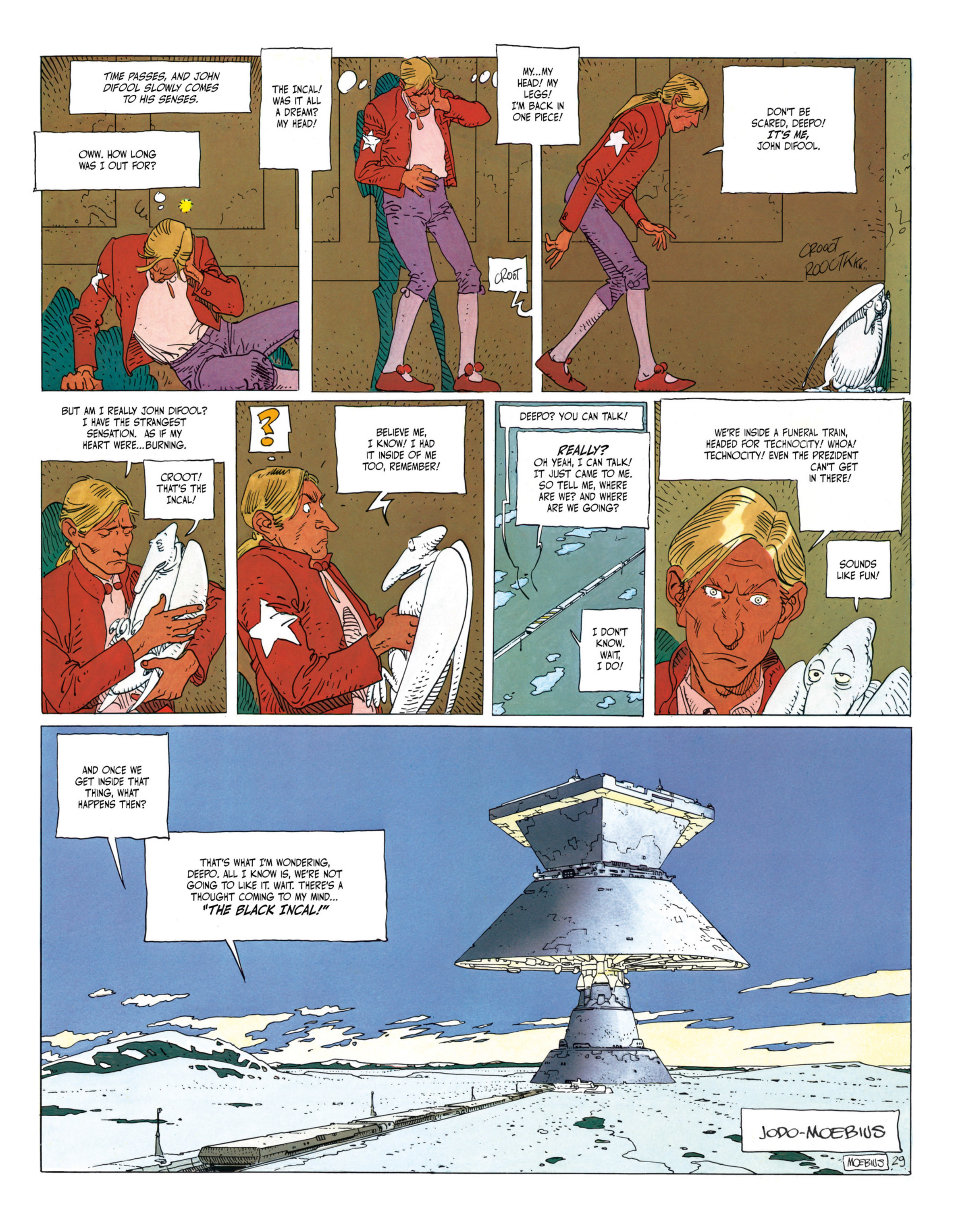 Read online The Incal comic -  Issue # TPB 1 - 34