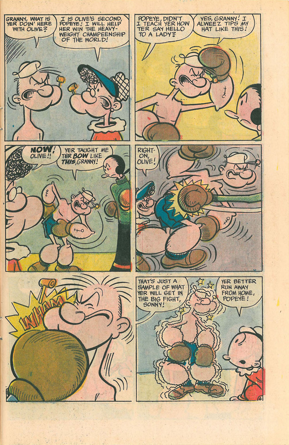 Read online Popeye (1948) comic -  Issue #120 - 9