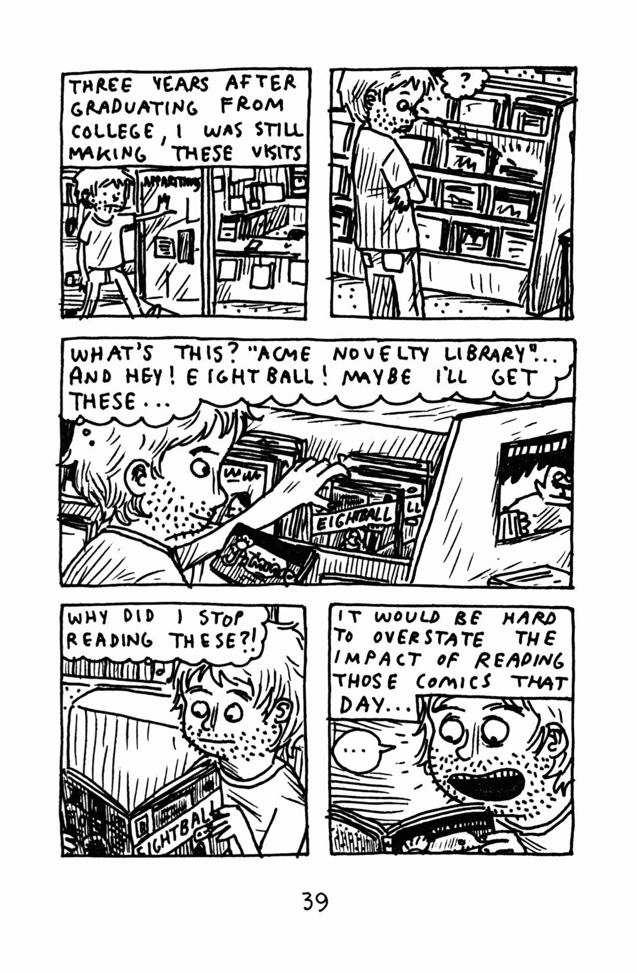 Read online Funny Misshapen Body: A Memoir comic -  Issue # TPB (Part 1) - 45
