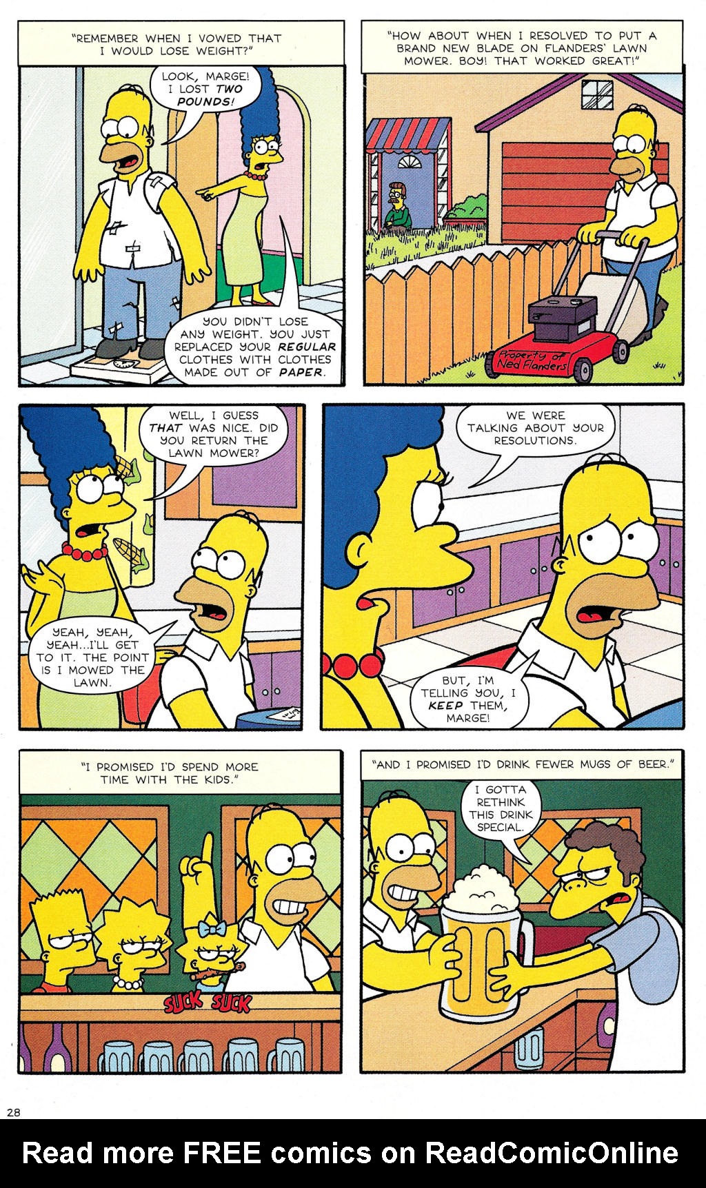Read online The Simpsons Winter Wingding comic -  Issue #1 - 31