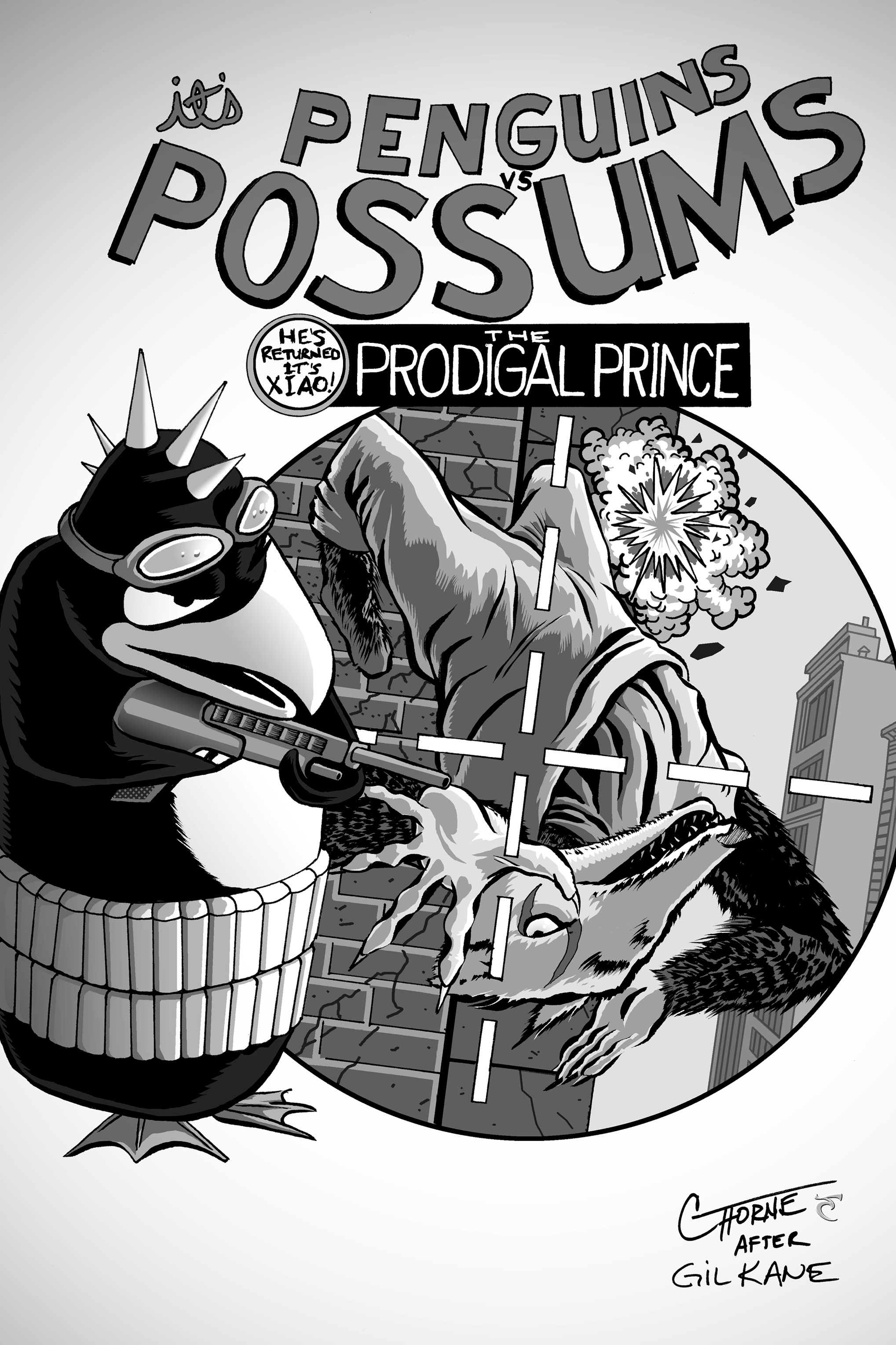 Read online Penguins vs. Possums comic -  Issue #7 - 31