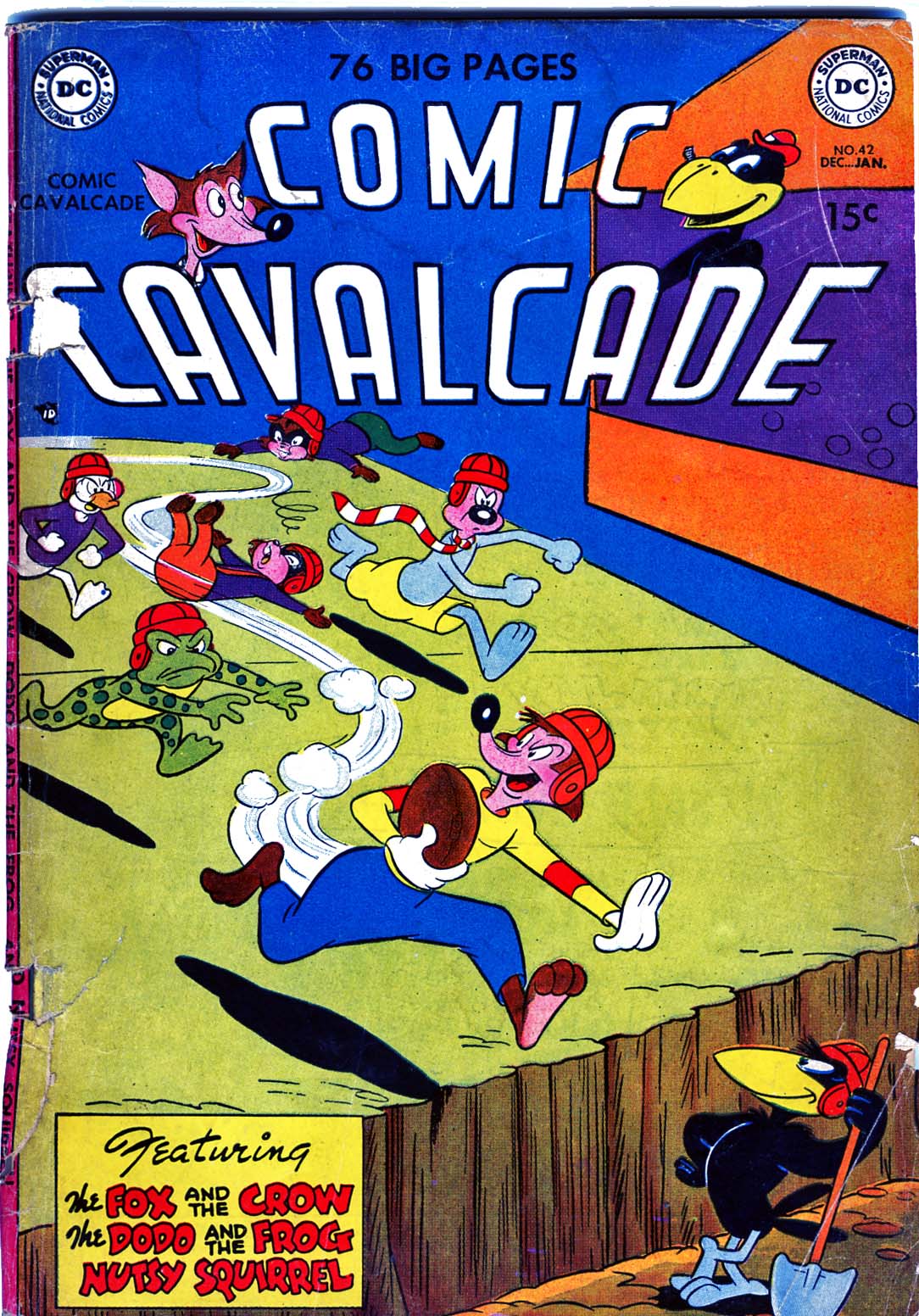 Read online Comic Cavalcade comic -  Issue #42 - 1
