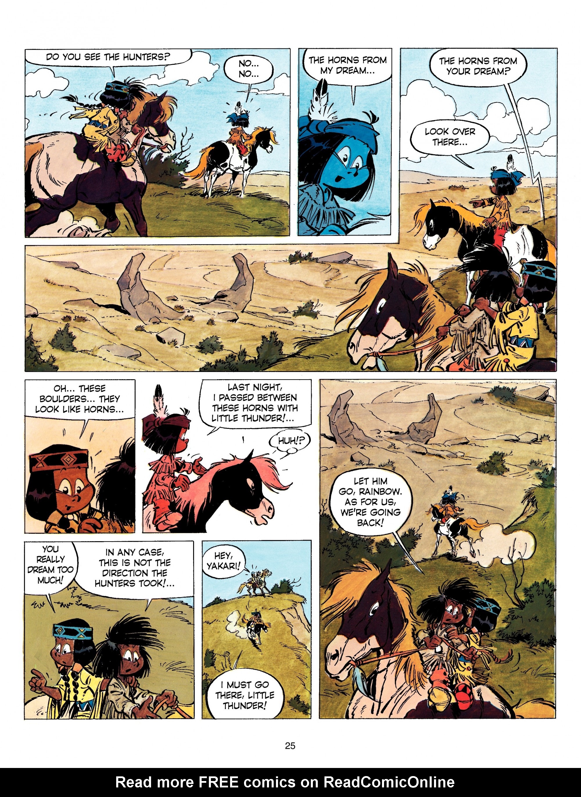 Read online Yakari comic -  Issue #2 - 25