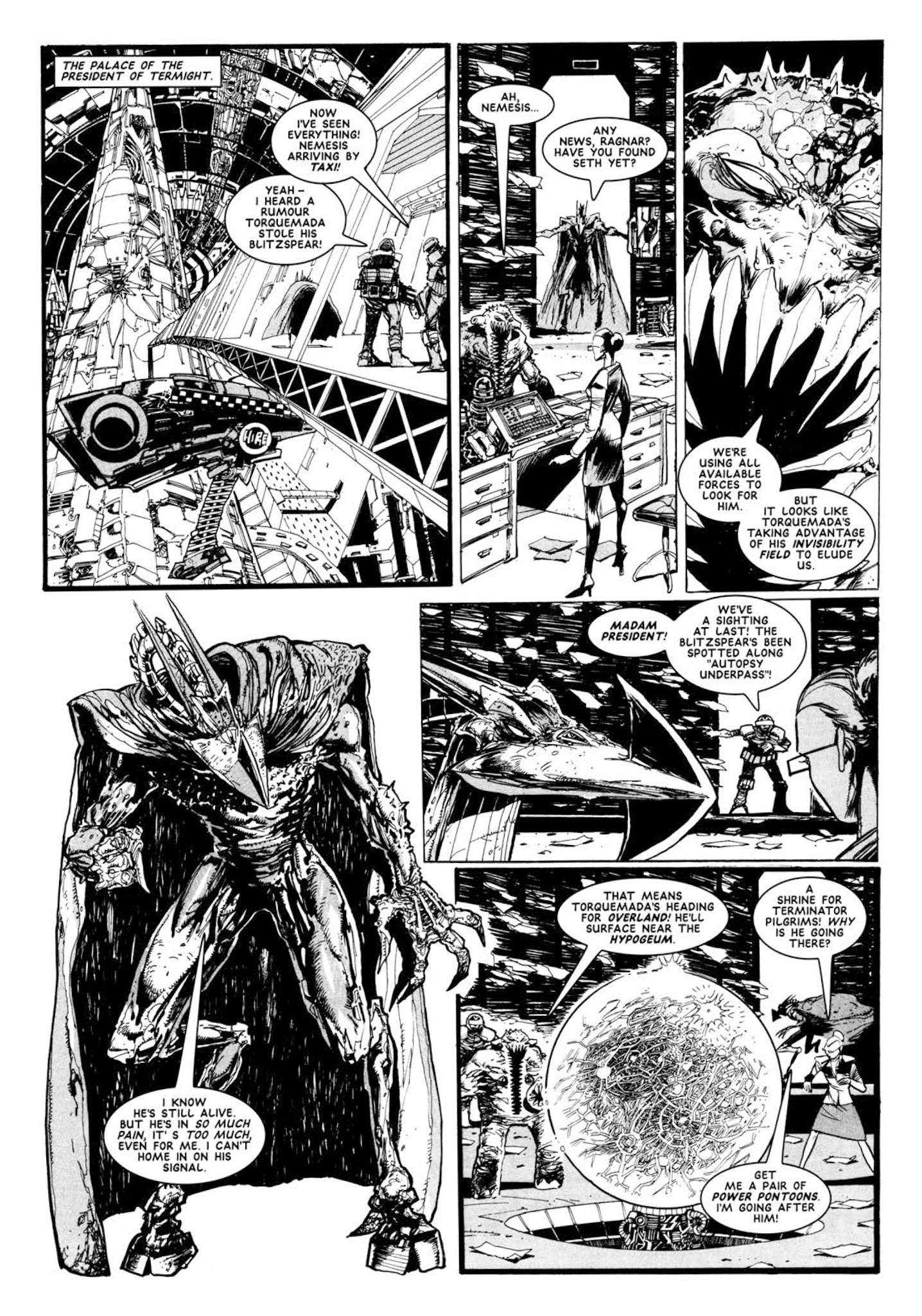 Read online The Complete Nemesis The Warlock comic -  Issue # TPB 3 - 197