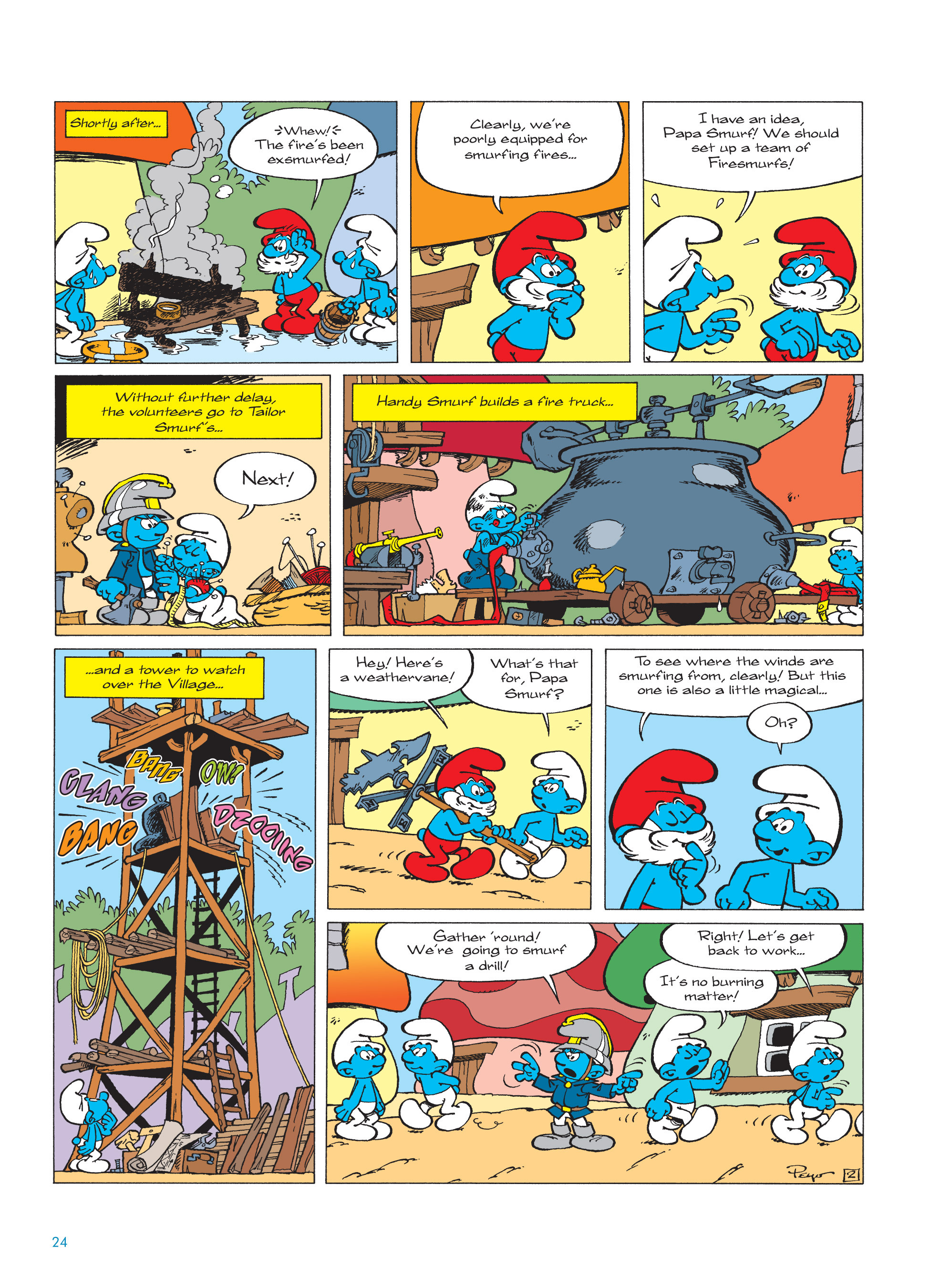 Read online The Smurfs comic -  Issue #16 - 25