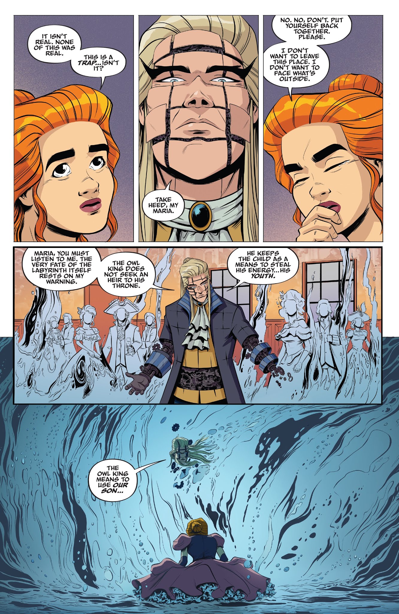Read online Jim Henson's Labyrinth: Coronation comic -  Issue #9 - 17